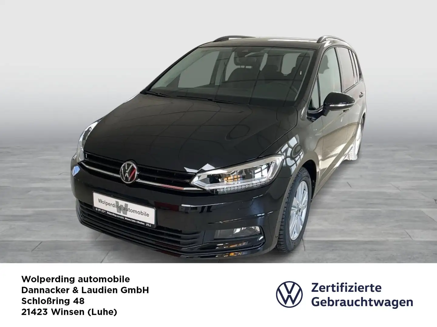 Volkswagen Touran 1.5 TSI DSG Highline Bluetooth Navi LED Schwarz - 1