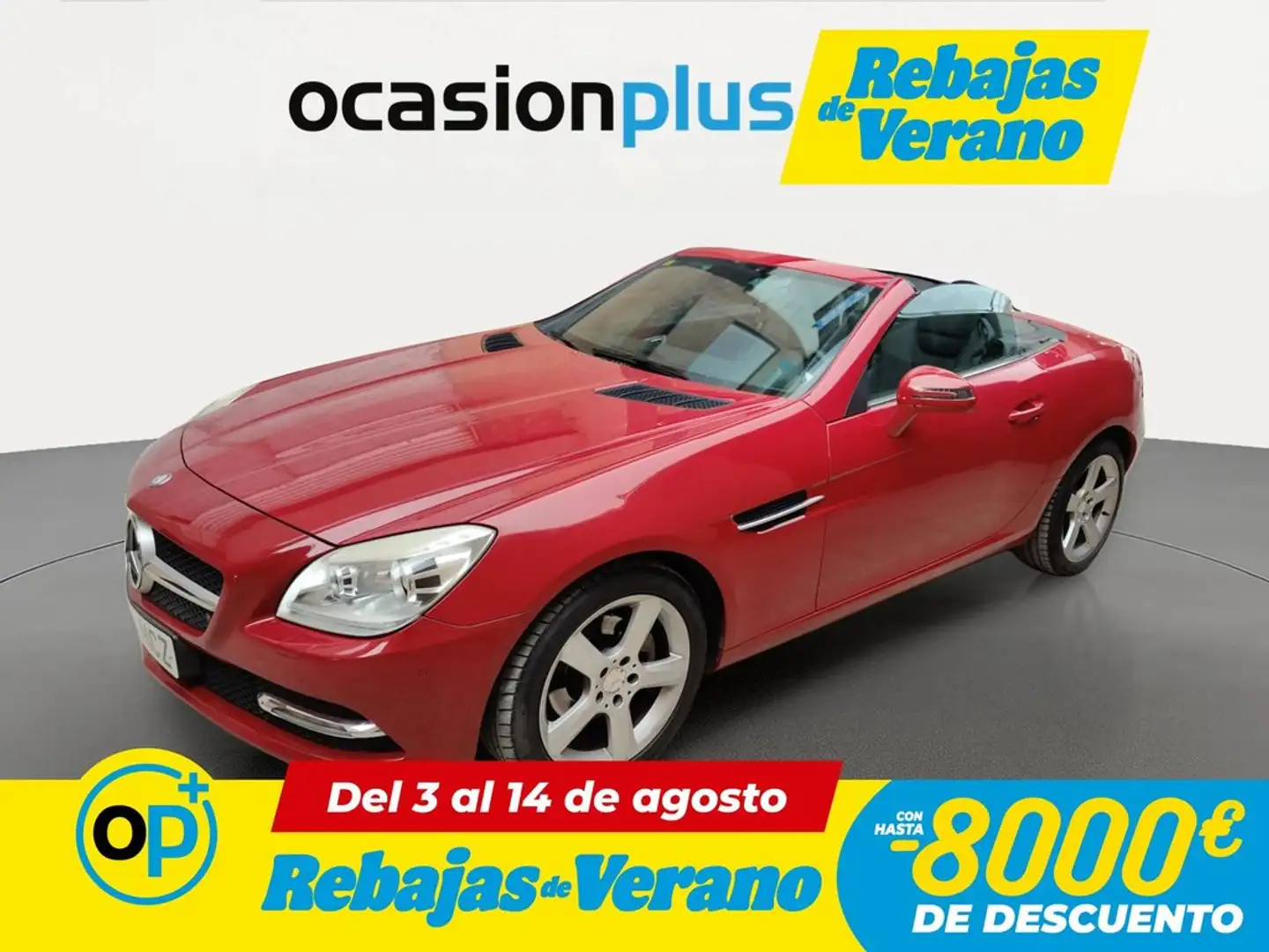 Mercedes-Benz SLK 200 BE Rojo - 1