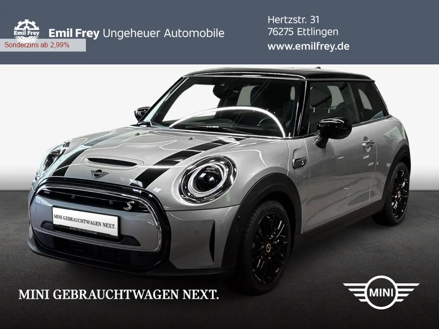 MINI Cooper SE Cooper SE MINI Yours Trim Navi Head-Up Harman Kard Silber - 1