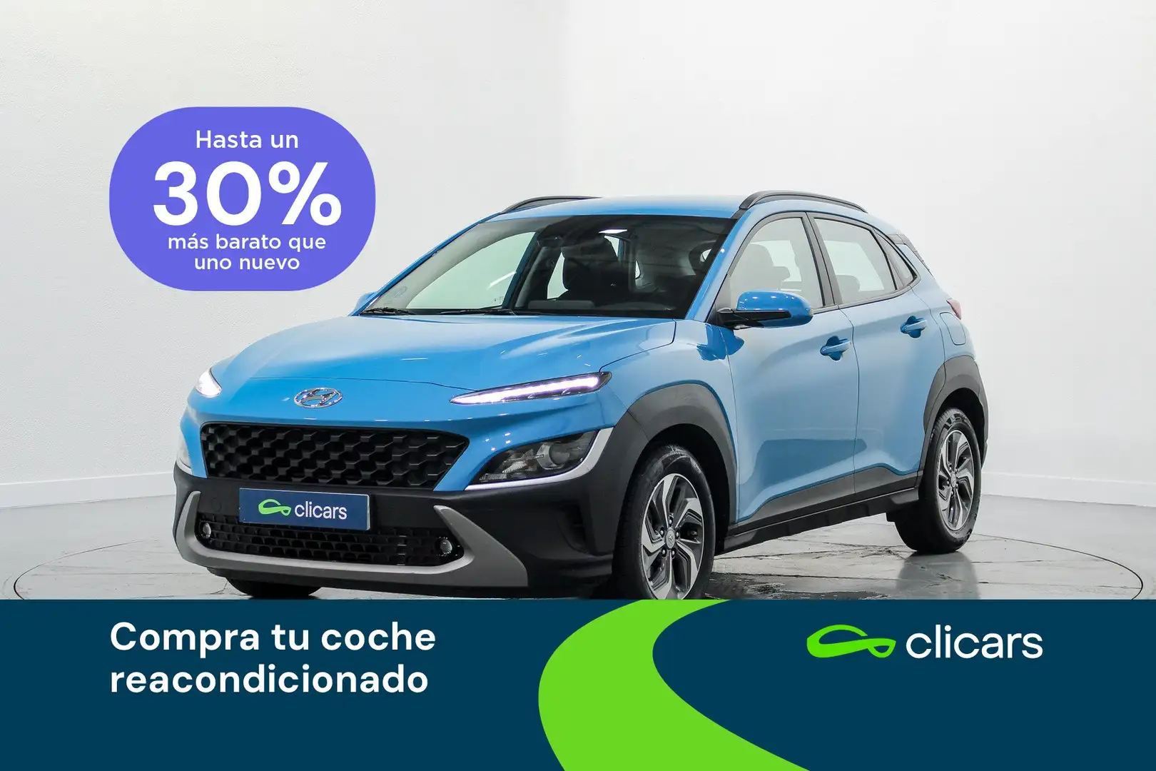 Hyundai KONA HEV 1.6 GDI Maxx DT Azul - 1