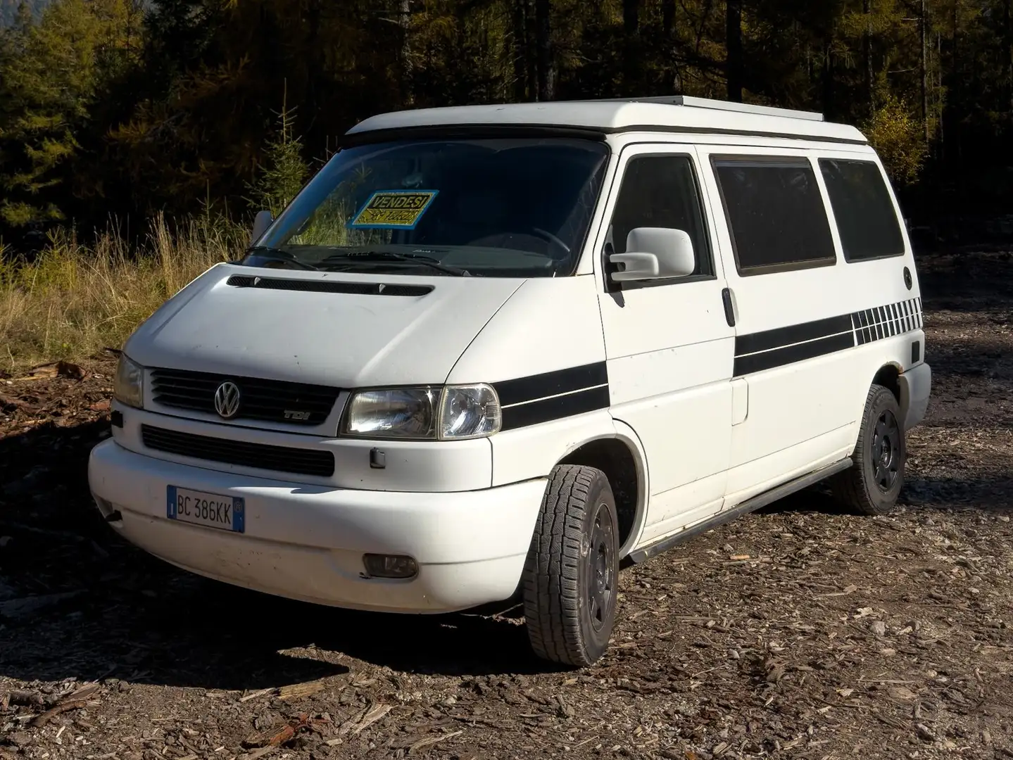 Volkswagen T4 California 2500 TDI 140cv Bianco - 2