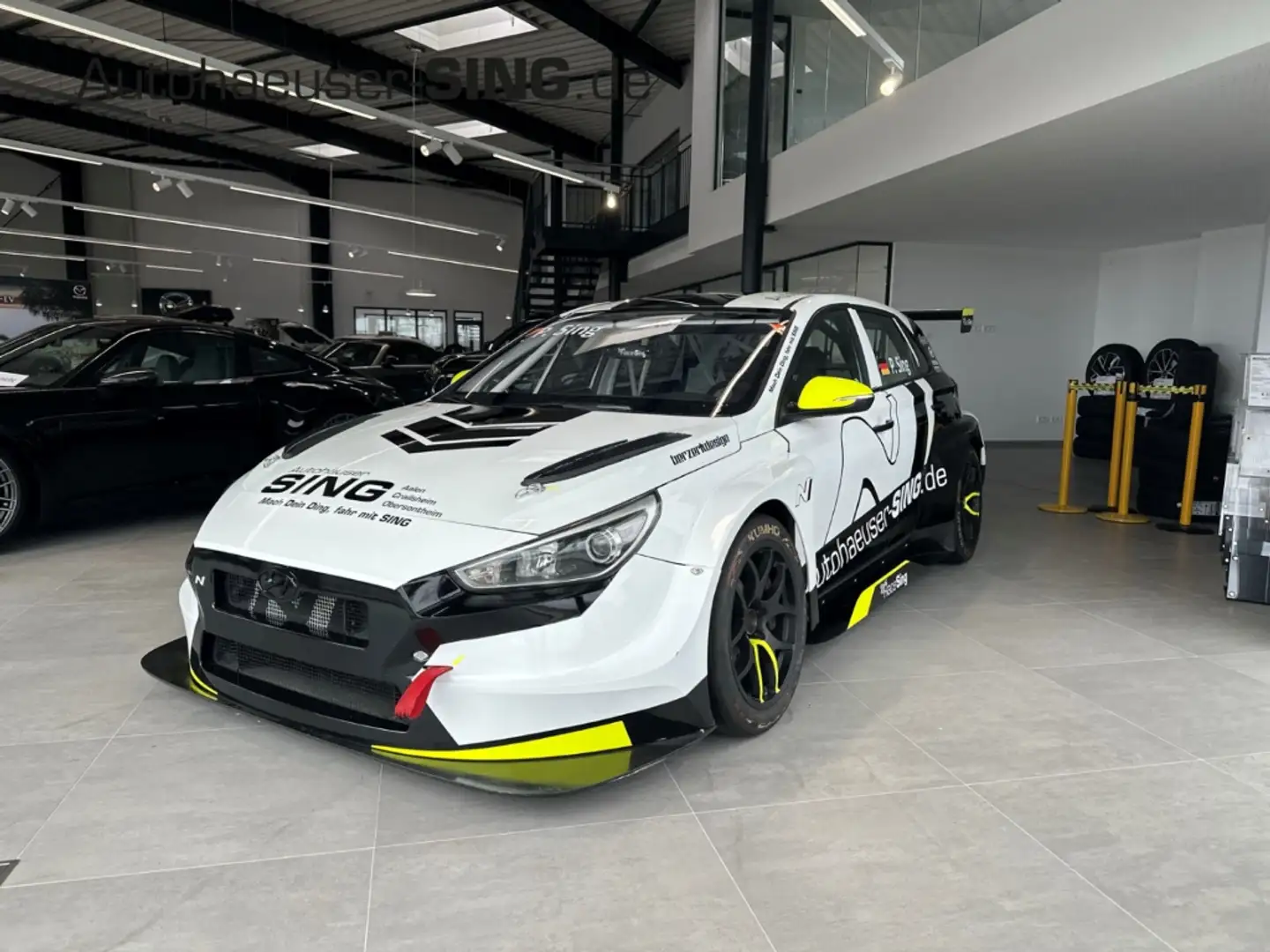 Hyundai i30 N TCR Sportabgasanlage Sperrdifferential Blanc - 1