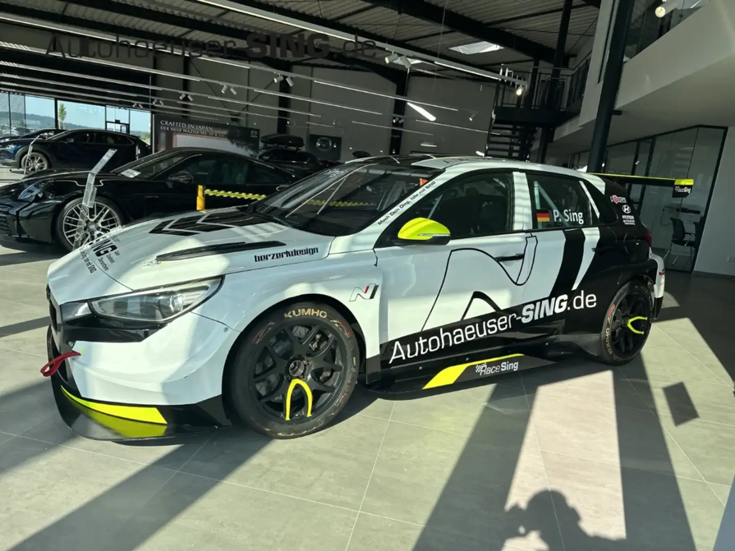 Hyundai i30 N TCR Sportabgasanlage Sperrdifferential Blanc - 2