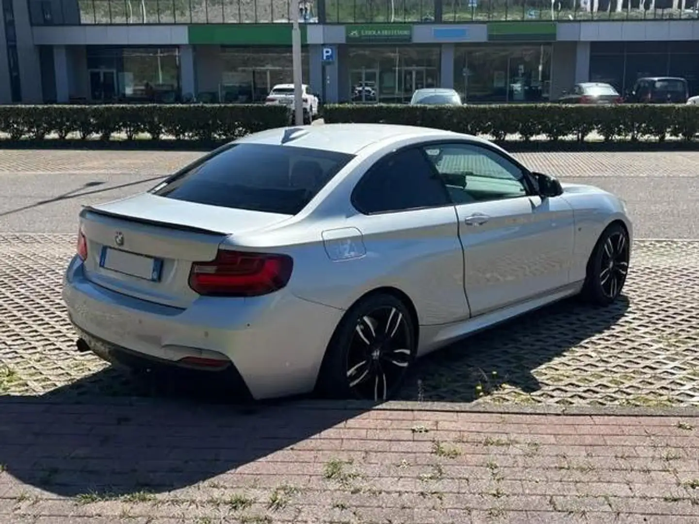 BMW 220 220i Coupe Msport Argento - 1