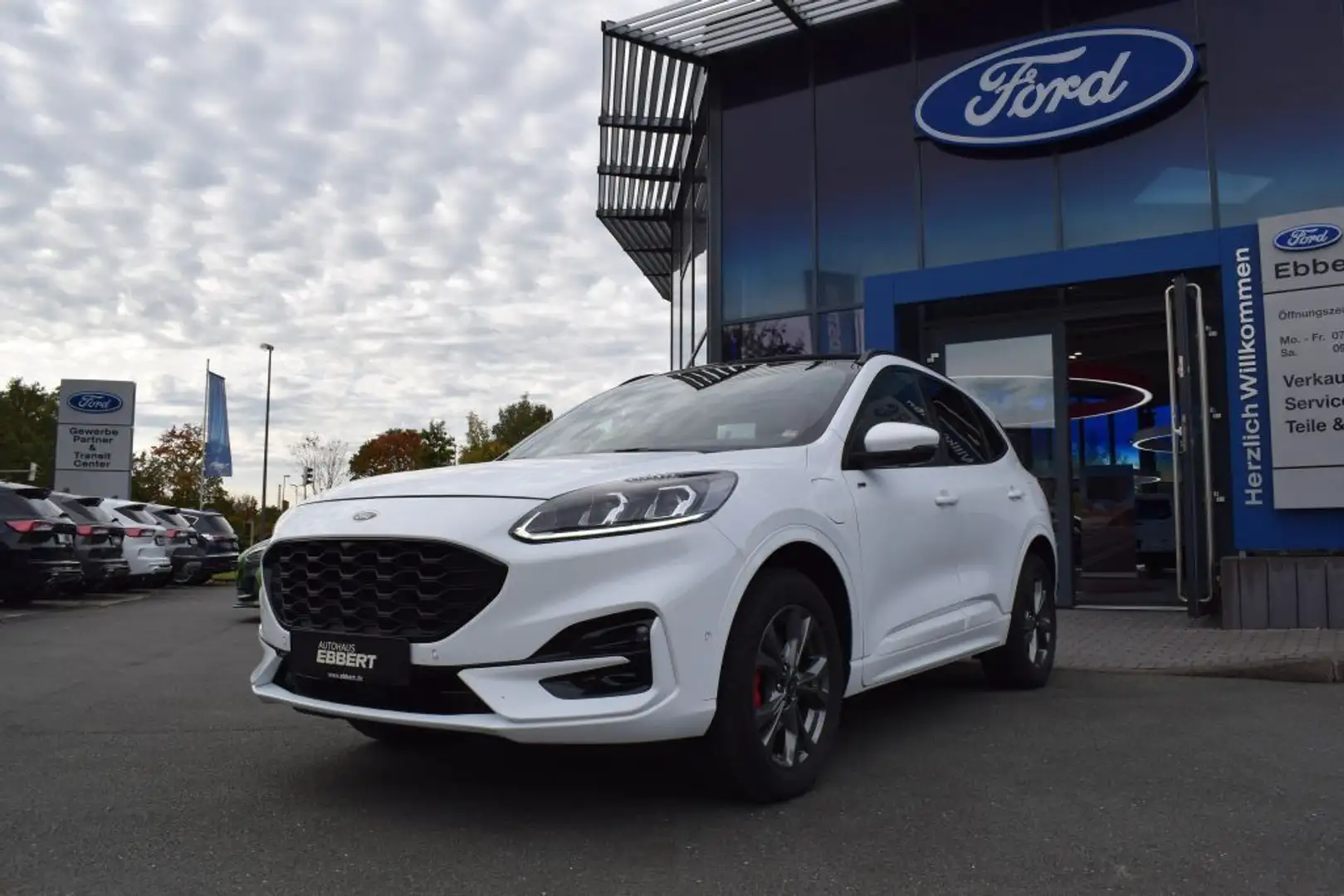 Ford Kuga 2.5 PHEV ST-LINE X, PANO,LED,ACC,Kamera uvm Weiß - 1