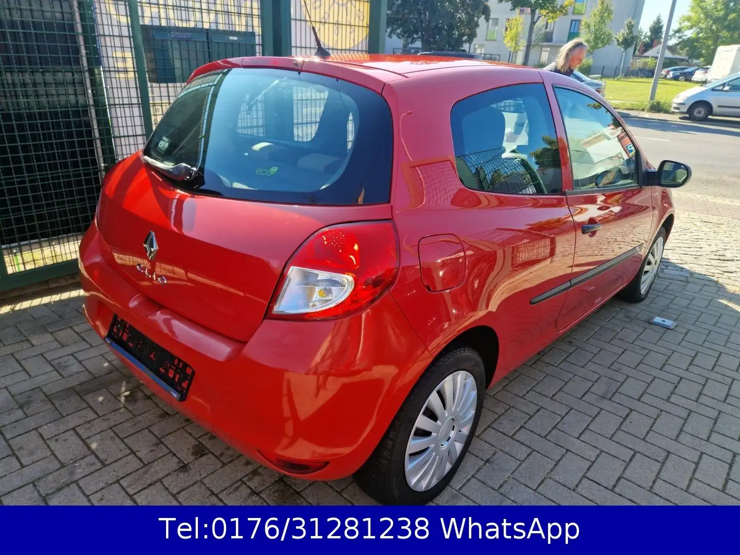 Renault Clio III !! Klima !! Tüv Neu !! EURO4 !! Rouge - 2