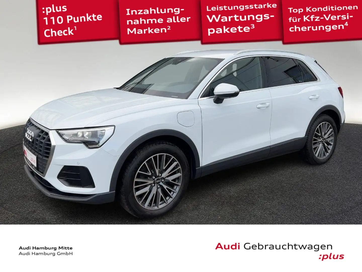 Audi Q3 45 TFSI e S tronic Navi Sitzheizung virtual Weiß - 1