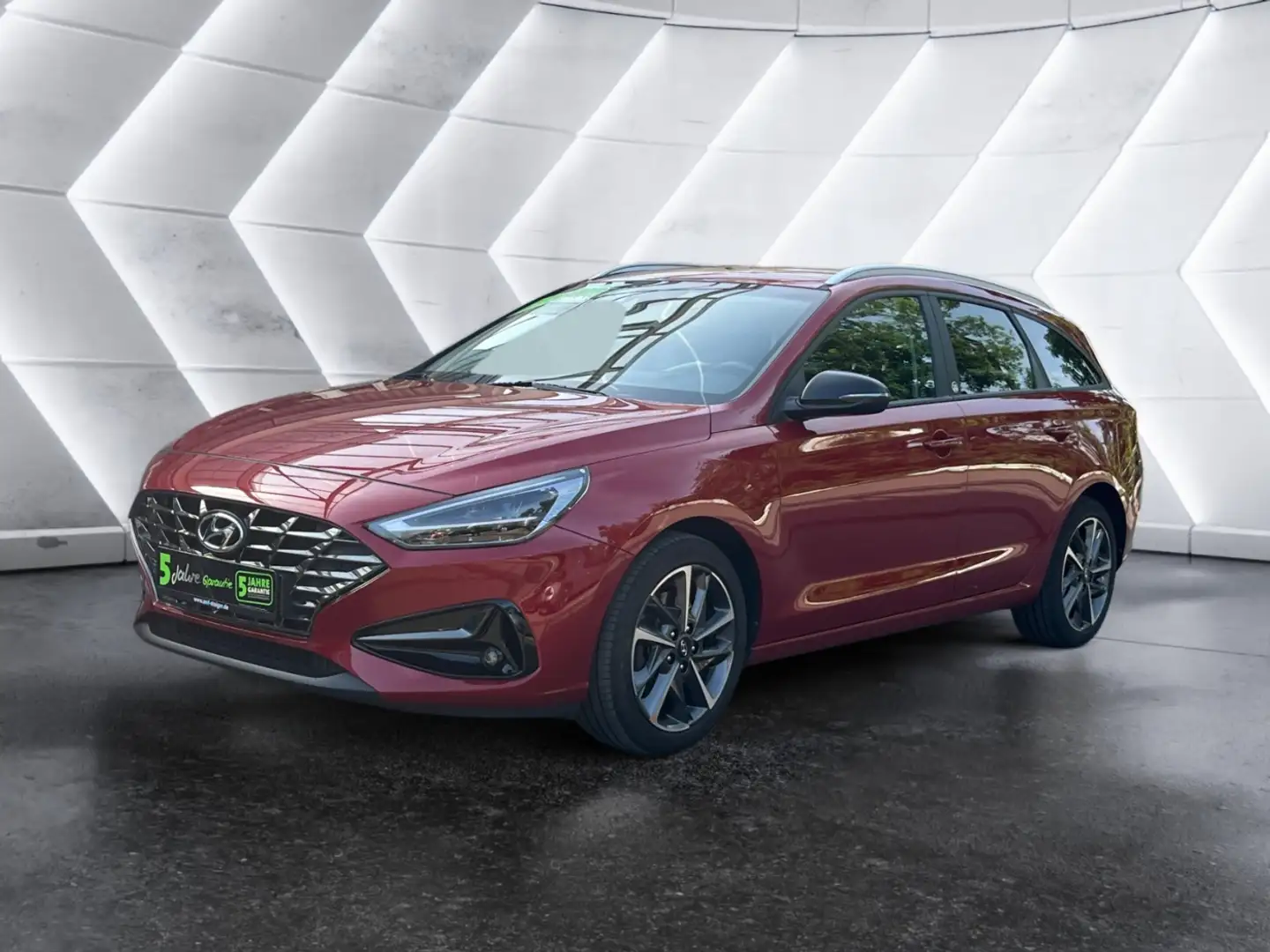 Hyundai i30 cw 1.0 T-GDI Edition 30+ FLA SpurH LM LED Rood - 2