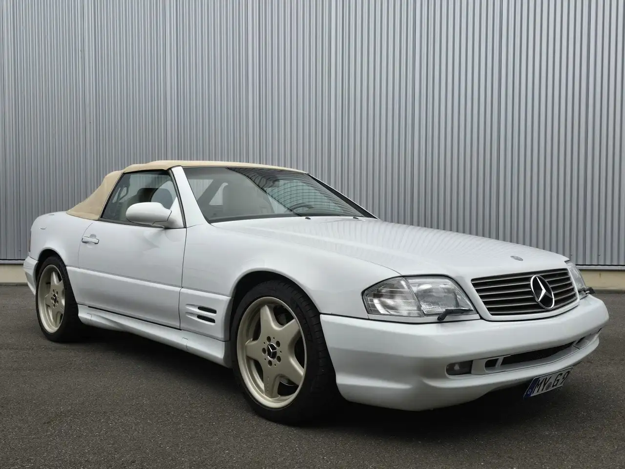 Mercedes-Benz SL 500 Letztes Produktionsjahr, AMG-Paket, Erstlack, foto 8