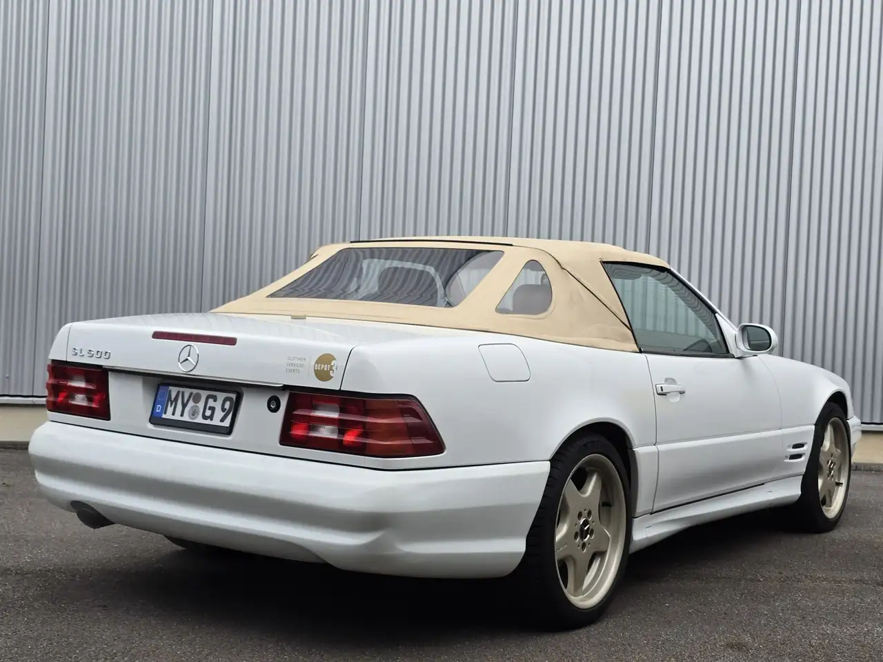 Mercedes-Benz SL 500 Letztes Produktionsjahr, AMG-Paket, Erstlack, foto 7