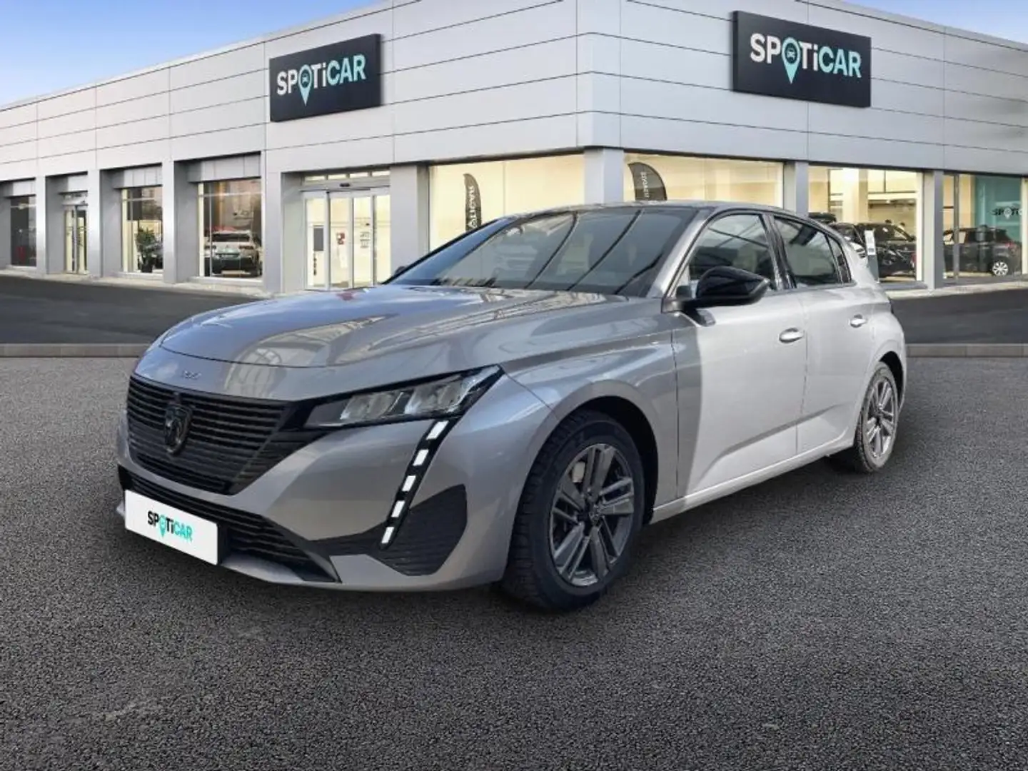 Peugeot 308 1.5 BlueHDi 130ch S\u0026S Active Pack EAT8 Gris - 1