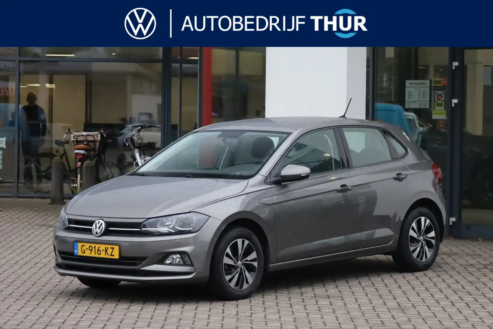 Volkswagen Polo 1.0 TSI Comfortline digital cockpit 15" LMV pdc vo Grijs - 1