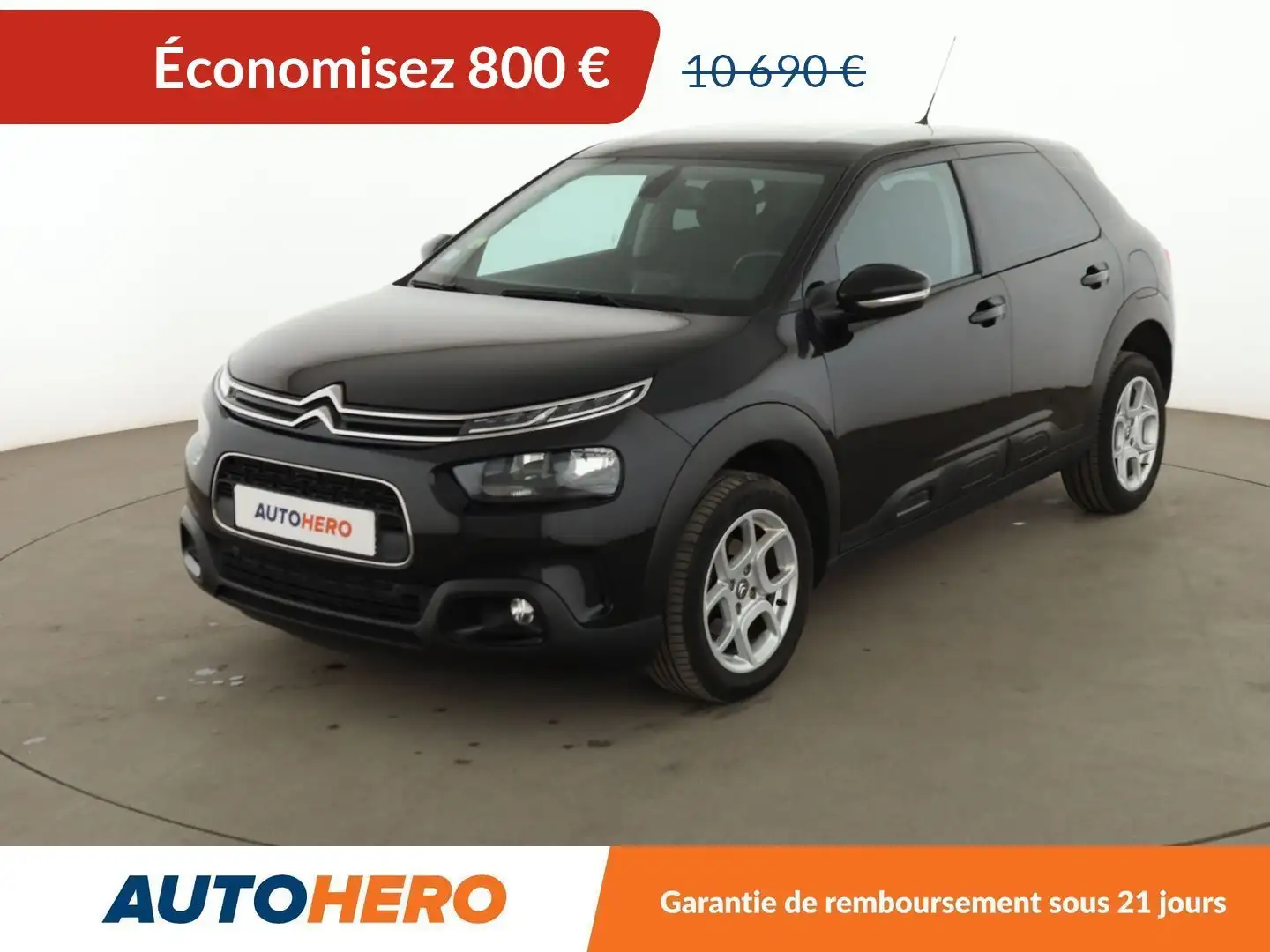Citroen C4 Cactus 1.5 Blue-HDi Feel Business BV6 Noir - 1