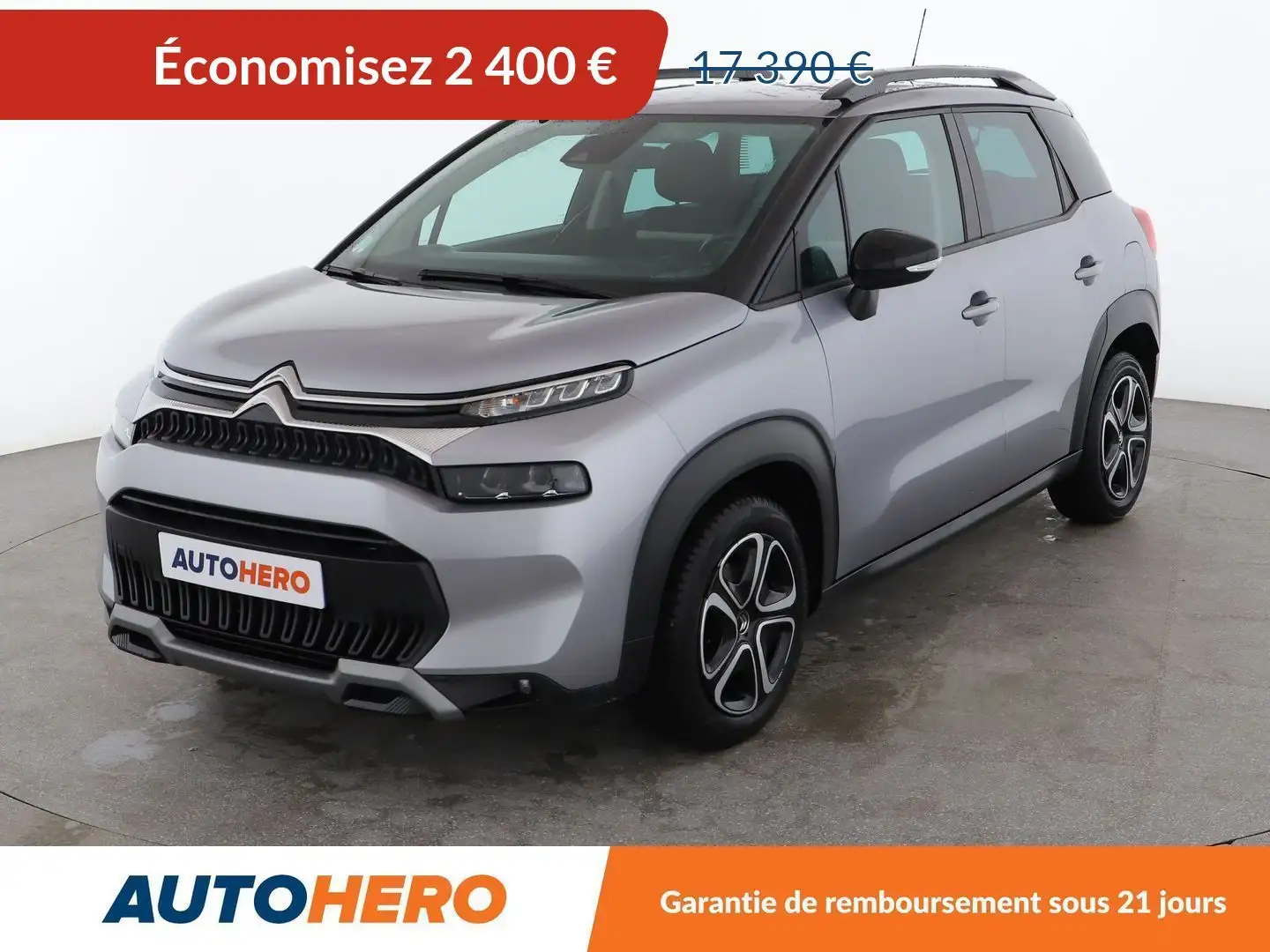 Citroen C3 Aircross 1.5 Blue-HDi Feel Pack Business EAT6 Gris - 1