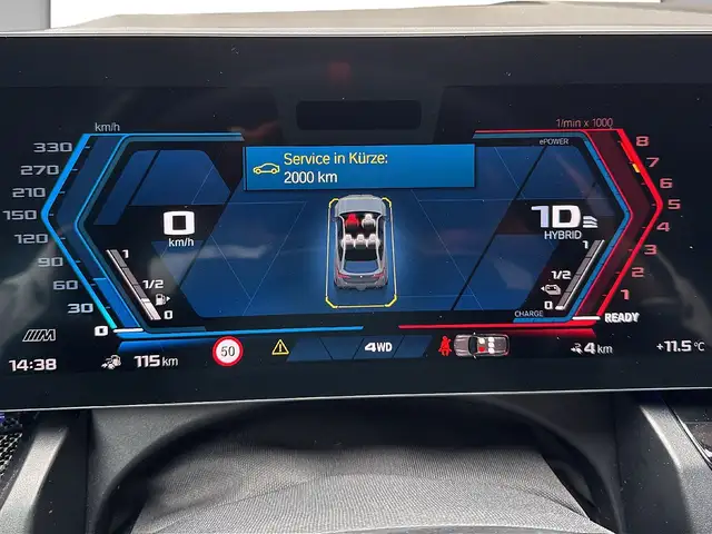 BMW M5 Touring * Ind. Lime Rock Grey | Comfort Paket | AH Ansicht 9