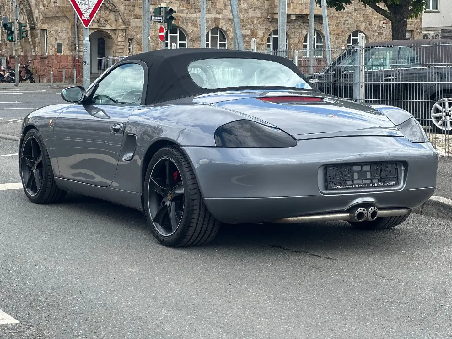 Porsche Boxster BOXSTER S CABRIO*LEDER+KLIMA+GEPFLEGT* Серый - 2