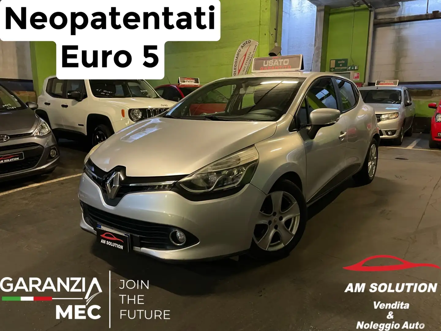 Renault Clio Clio 1.2 Neopatentati Euro 5 Argent - 1