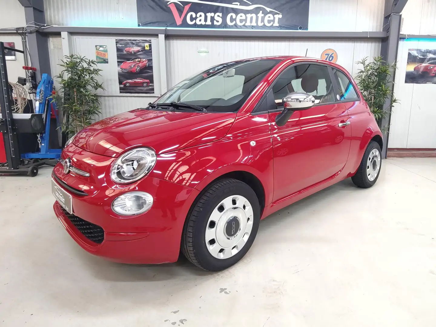 Fiat 500 500 1.2i, 47.000 Km, Airco, Excellent état !! Rood - 1