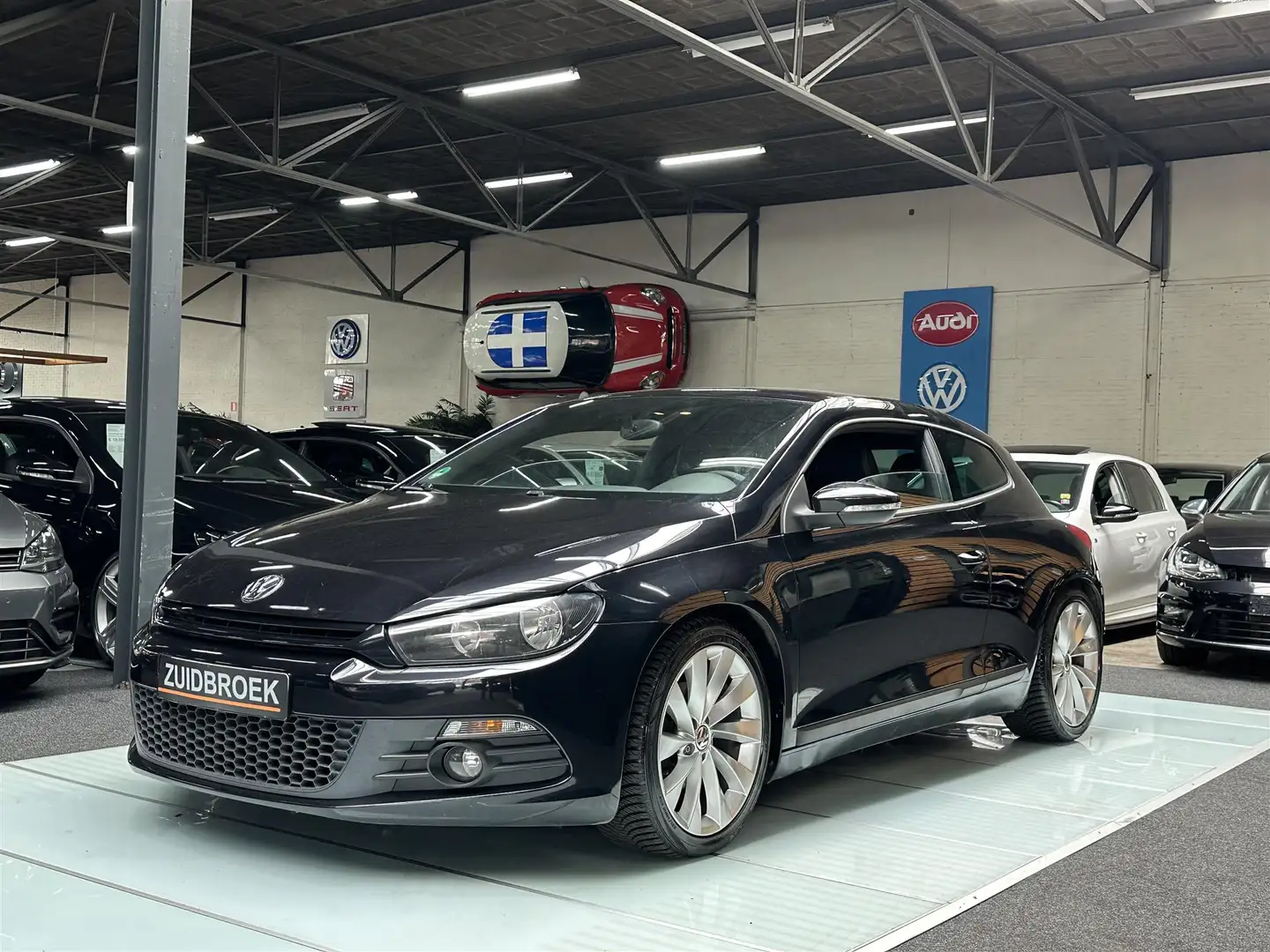 Volkswagen Scirocco 1.4 TSI 122PK Clima Airco 18" Alcantara Zwart - 1