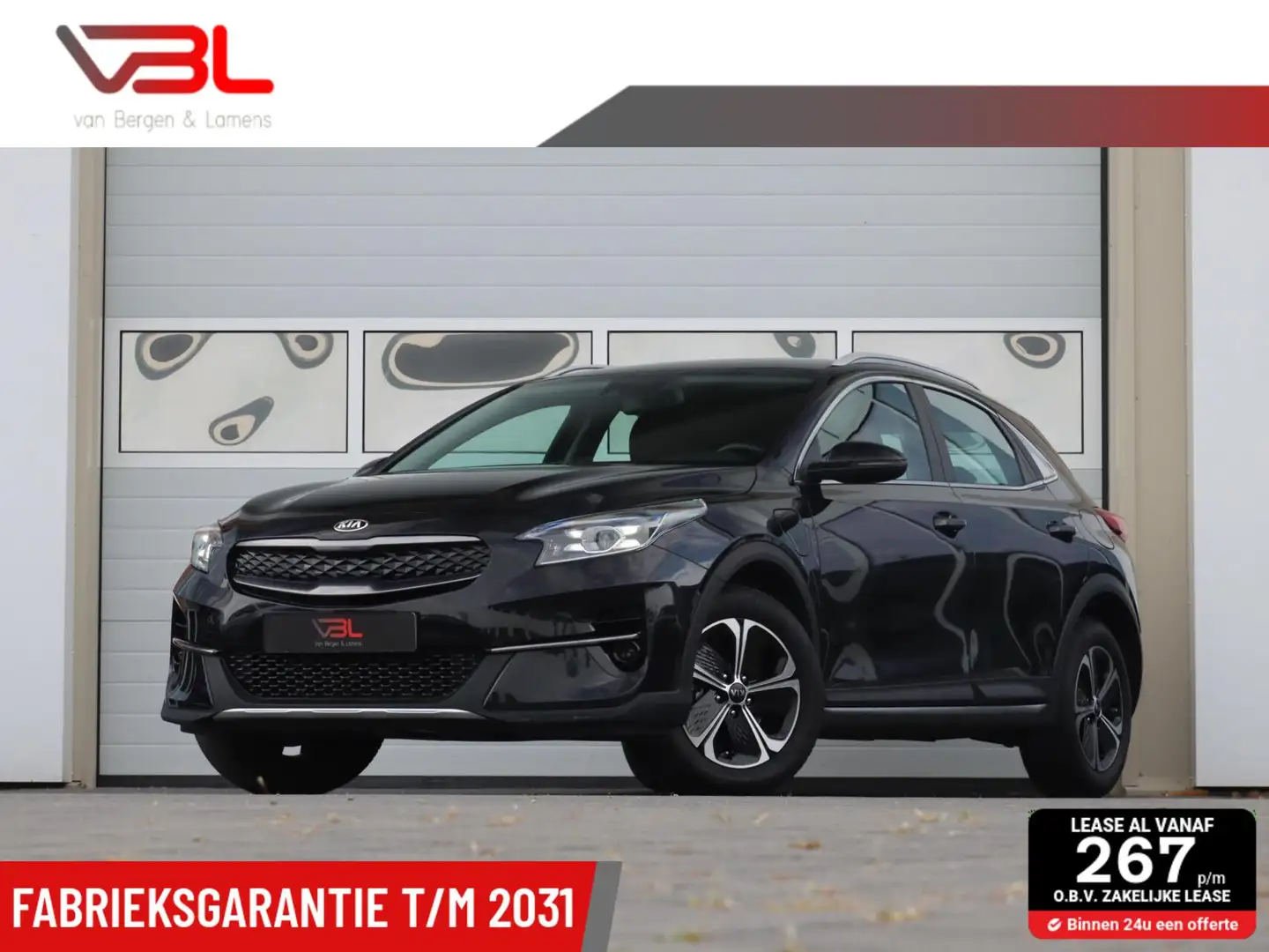 Kia XCeed 1.6 GDi PHEV 140PK DynamicPlusLine | Adaptive crui Zwart - 1