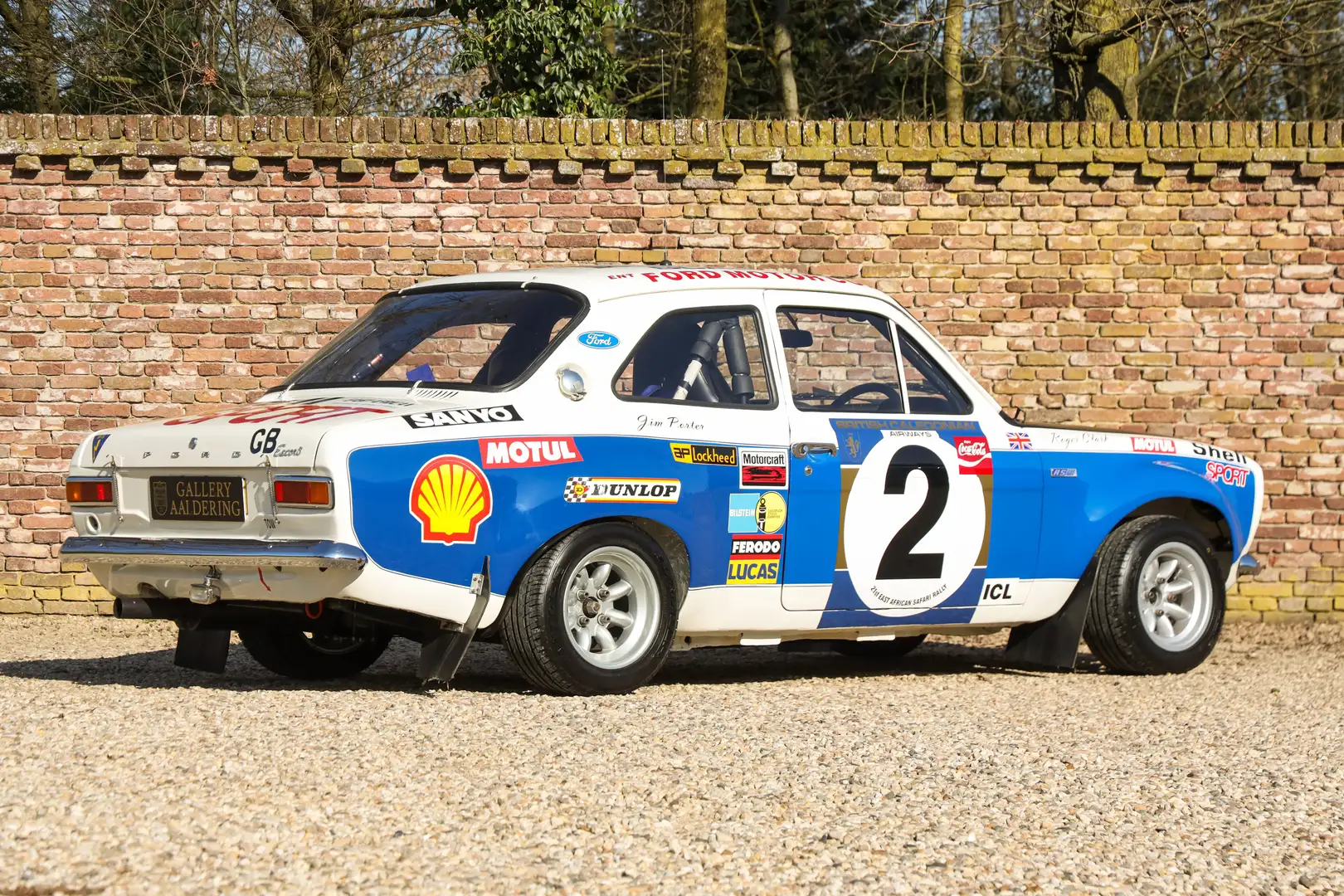 Ford Escort RS1600 Works Rally "former Roger Clark - The legen Weiß - 2