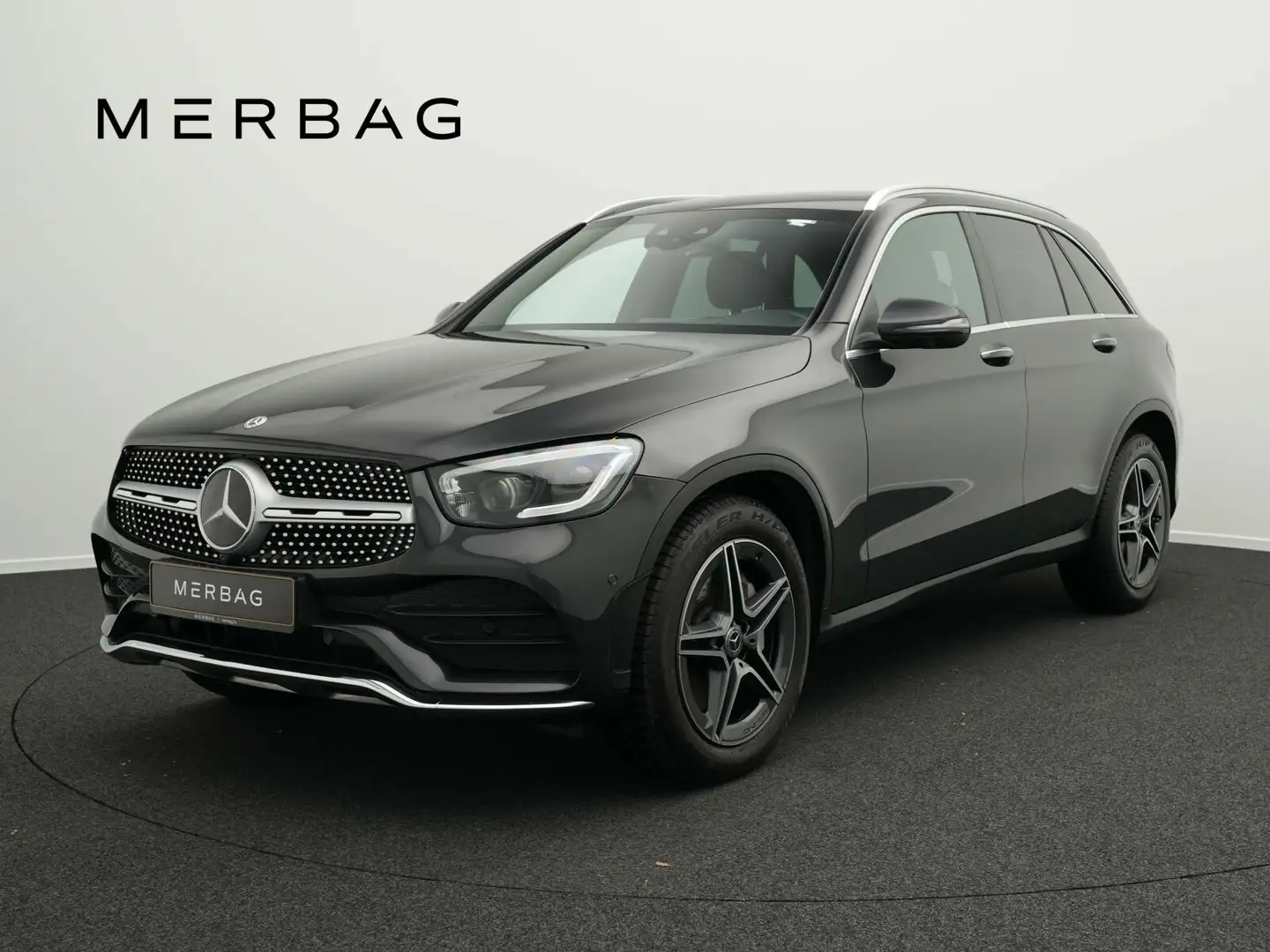 Mercedes-Benz GLC 220 GLC 220 d 4MATIC Pano+Multi+360°+Burm AMG Line Gris - 1