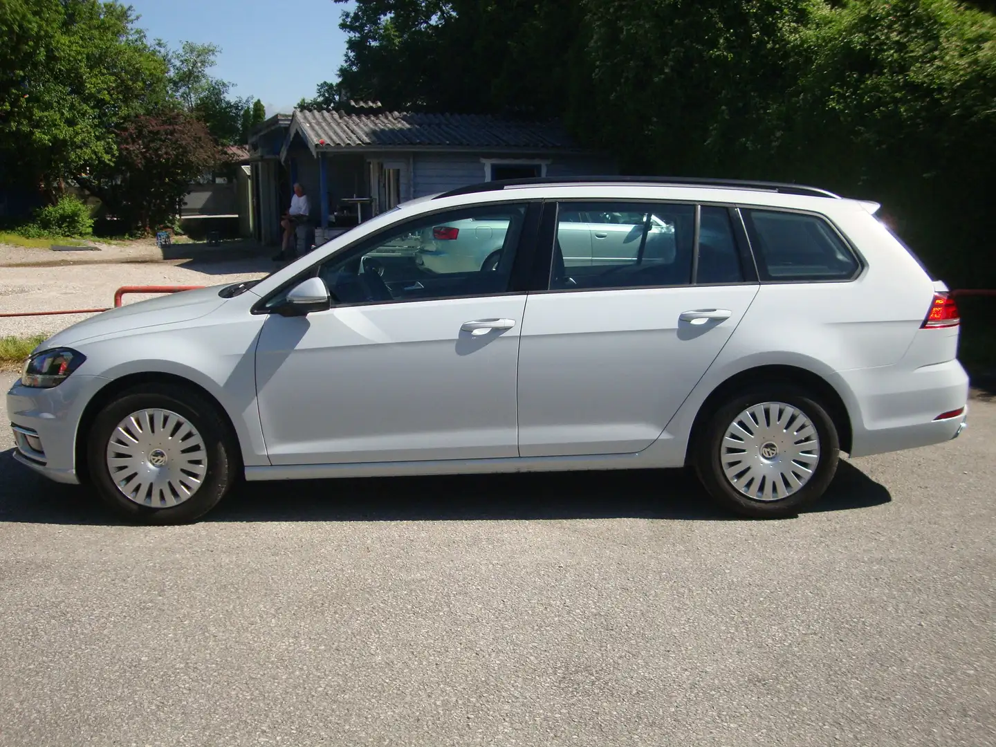 Volkswagen Golf Variant Rabbit 1,6 TDI FL Weiß - 2