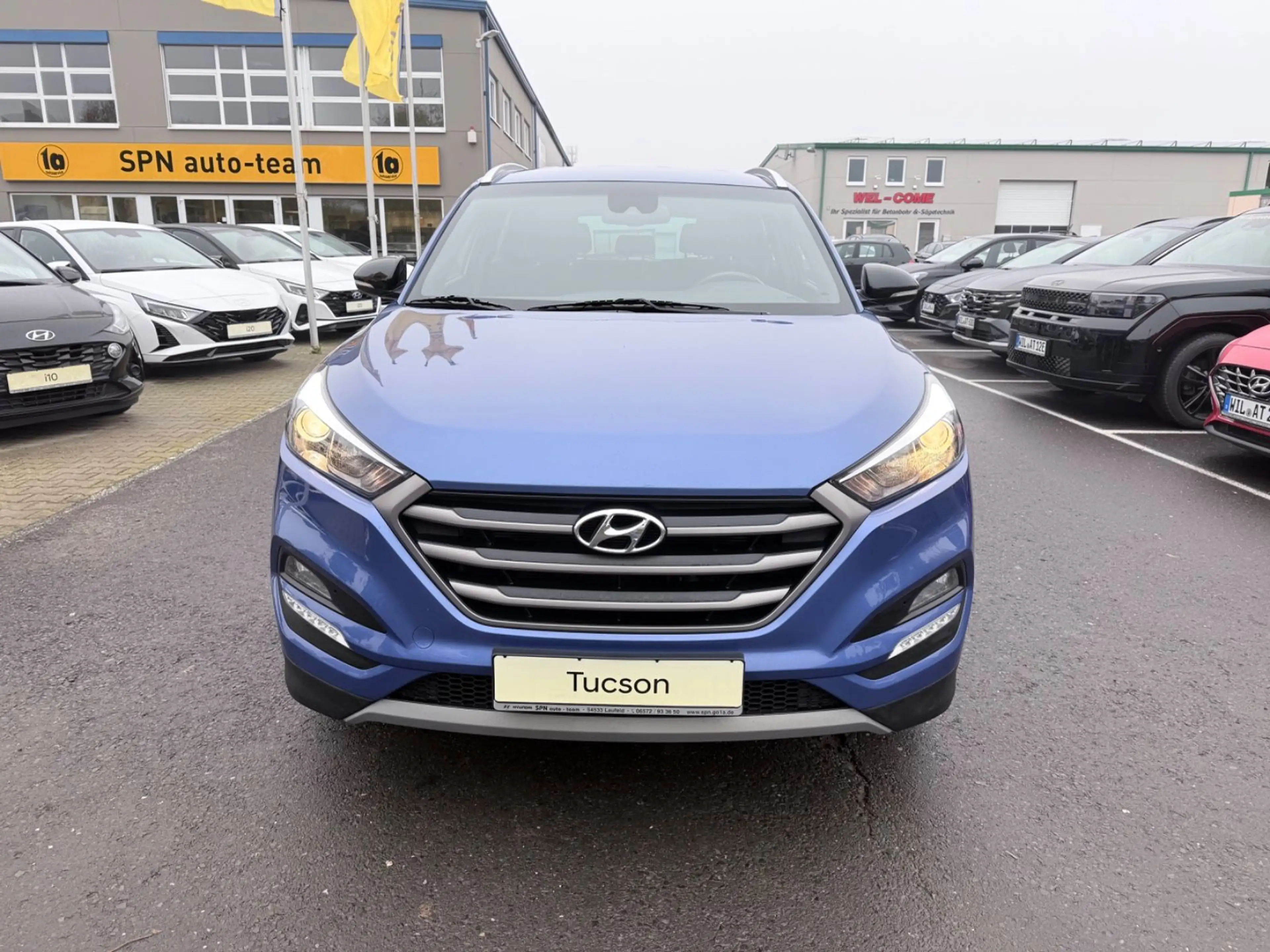 Hyundai TUCSON blue Passion NAVI/KAMERA/CHECKHEFT — photo 2