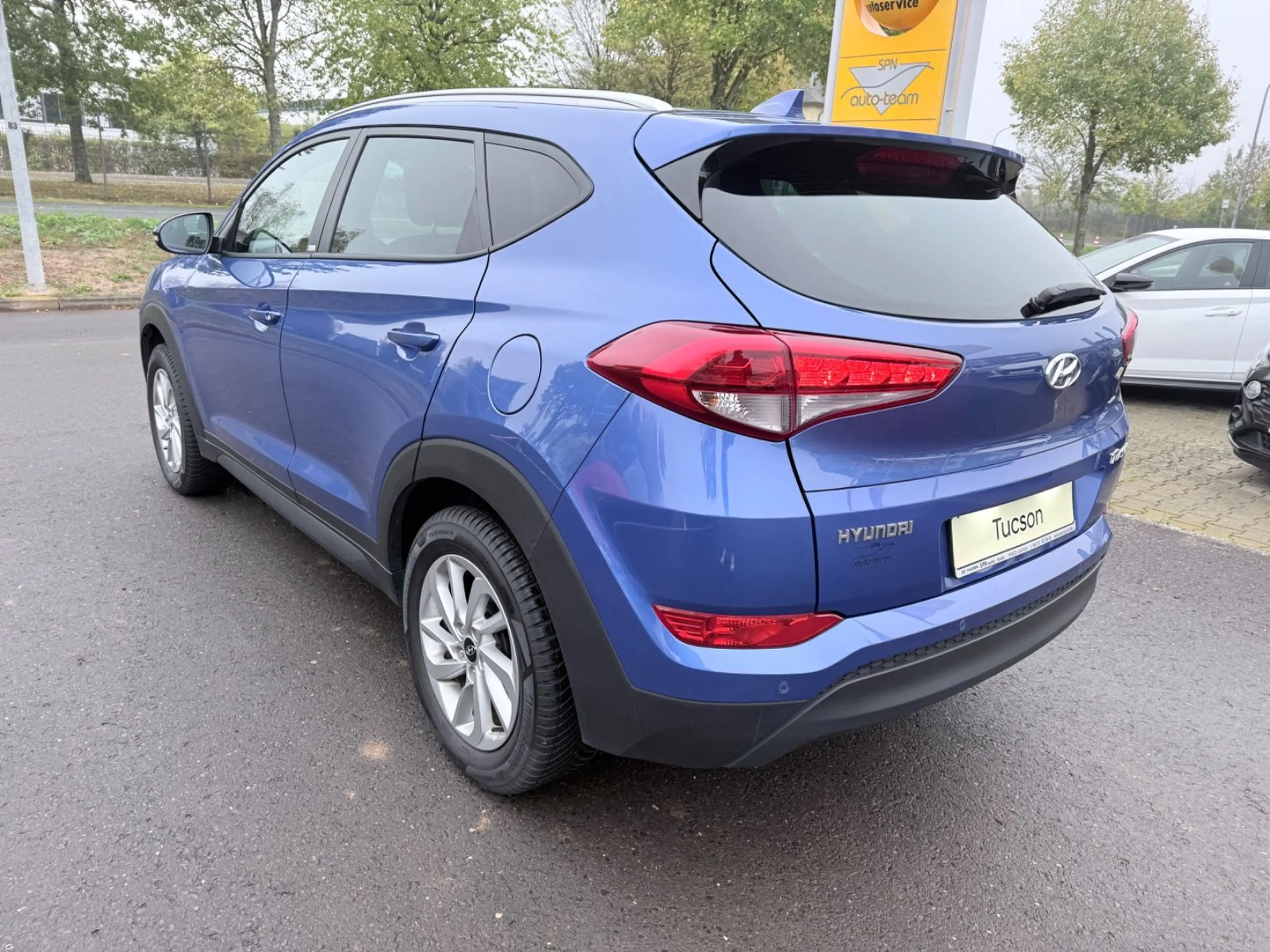 Hyundai TUCSON blue Passion NAVI/KAMERA/CHECKHEFT — photo 7
