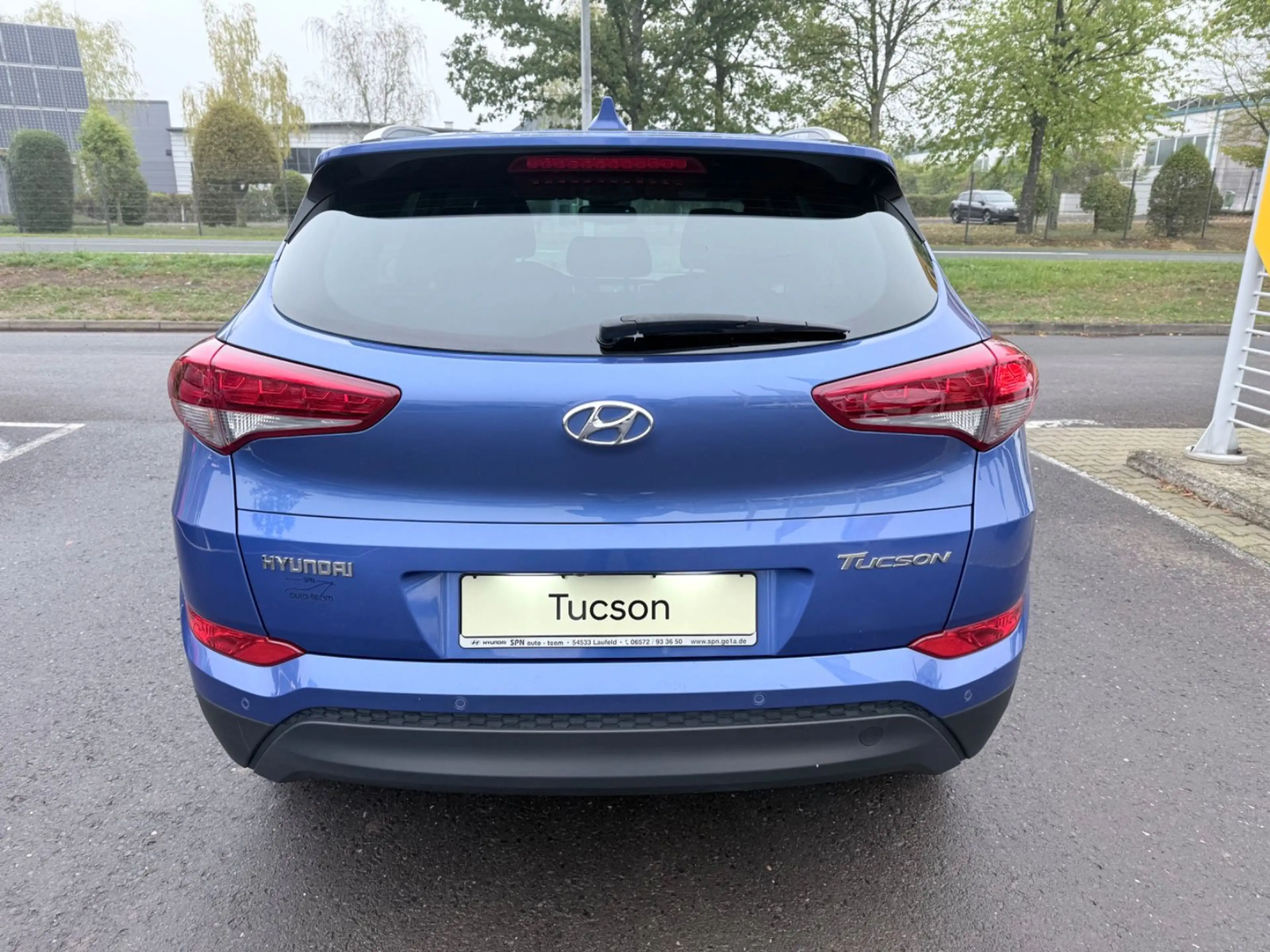 Hyundai TUCSON blue Passion NAVI/KAMERA/CHECKHEFT — photo 6