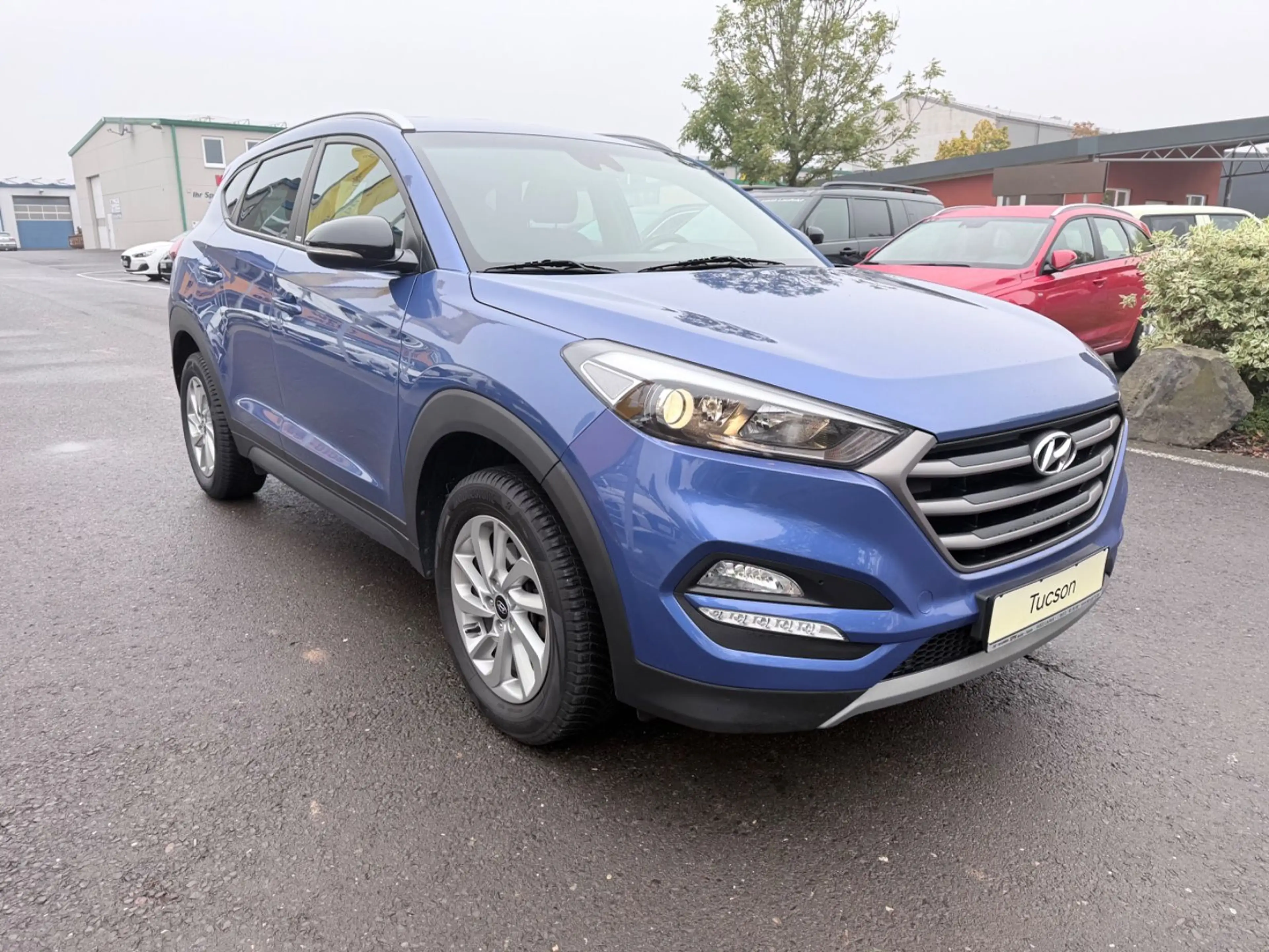 Hyundai TUCSON blue Passion NAVI/KAMERA/CHECKHEFT — photo 3