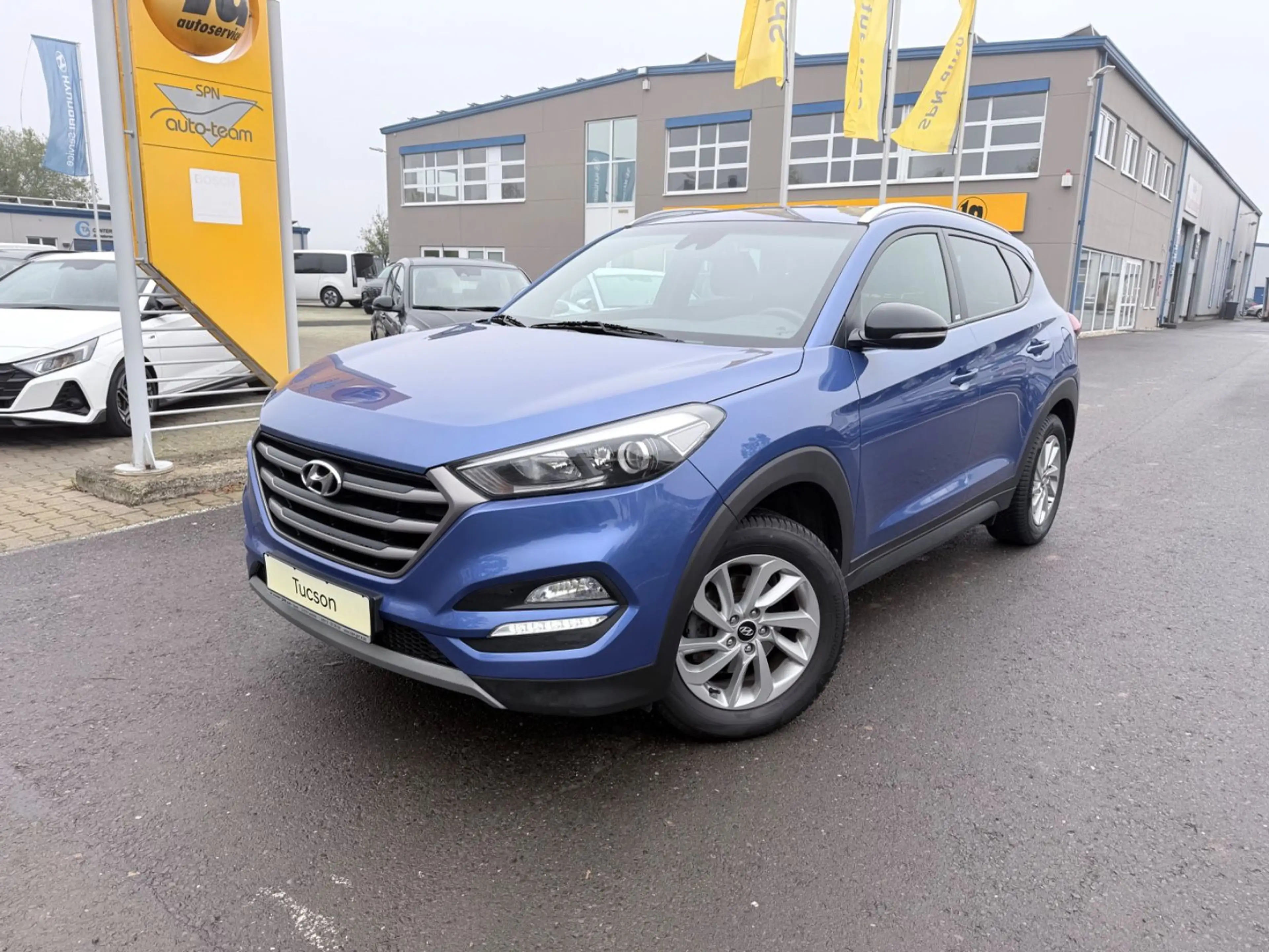Hyundai TUCSON blue Passion NAVI/KAMERA/CHECKHEFT