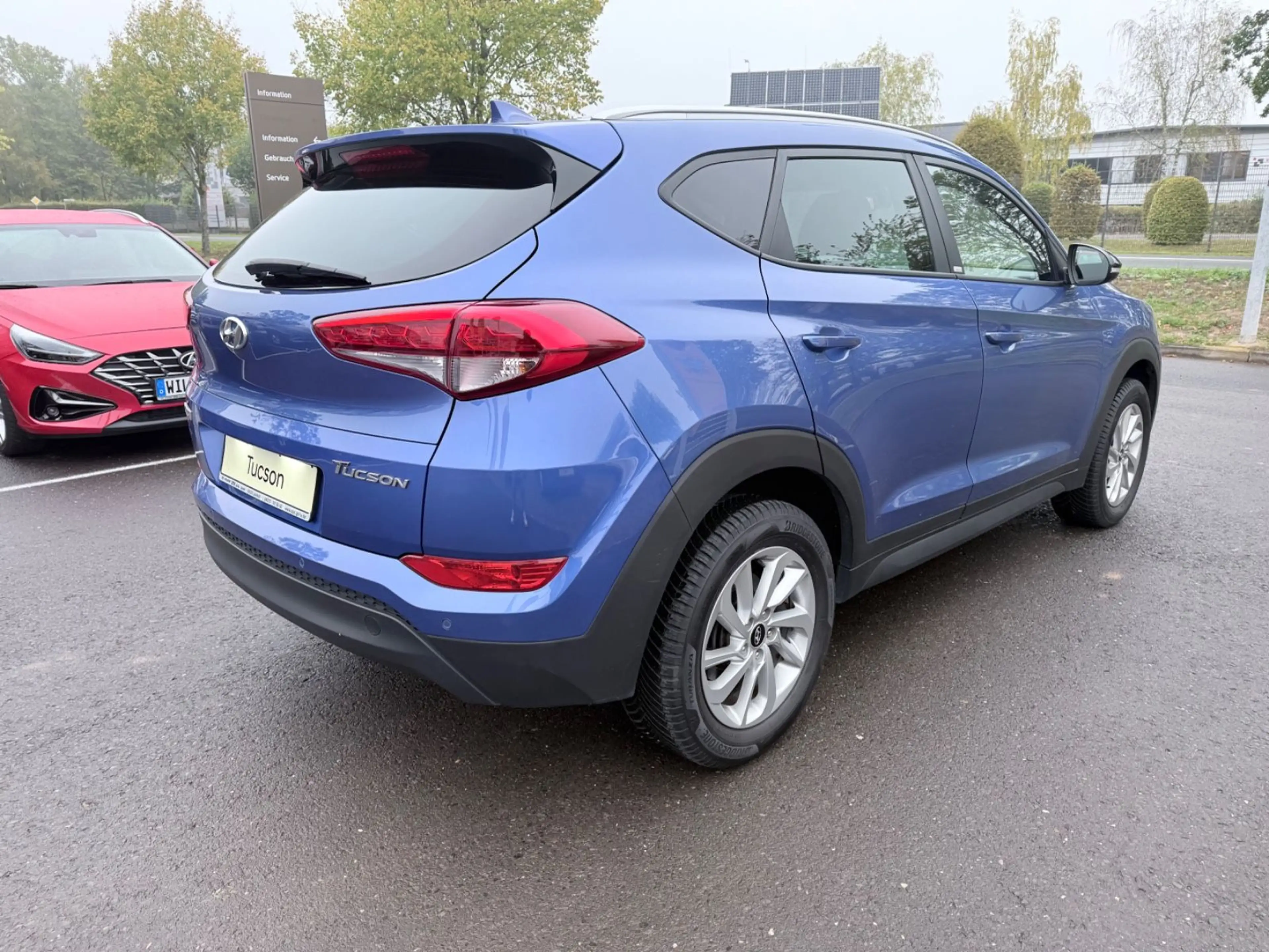 Hyundai TUCSON blue Passion NAVI/KAMERA/CHECKHEFT — photo 5