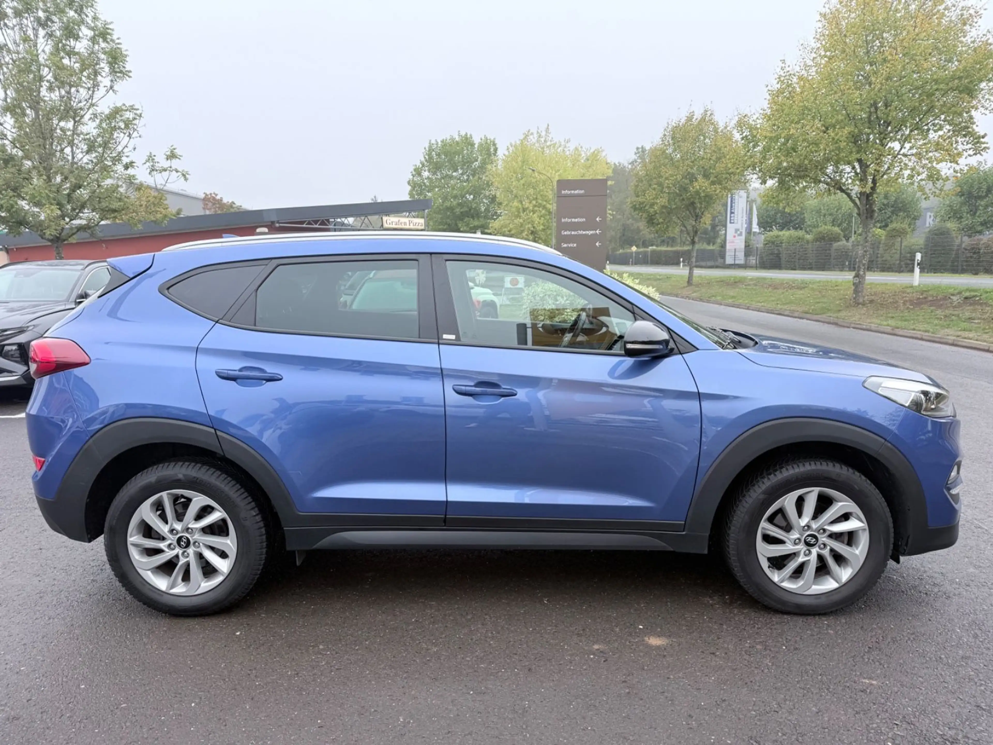 Hyundai TUCSON blue Passion NAVI/KAMERA/CHECKHEFT — photo 4