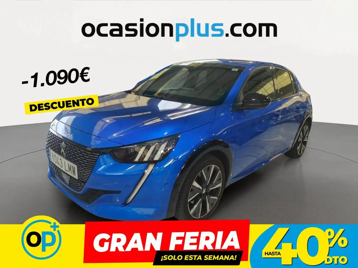 Peugeot 208 1.2 Puretech S&S GT Line 100 Azul - 1