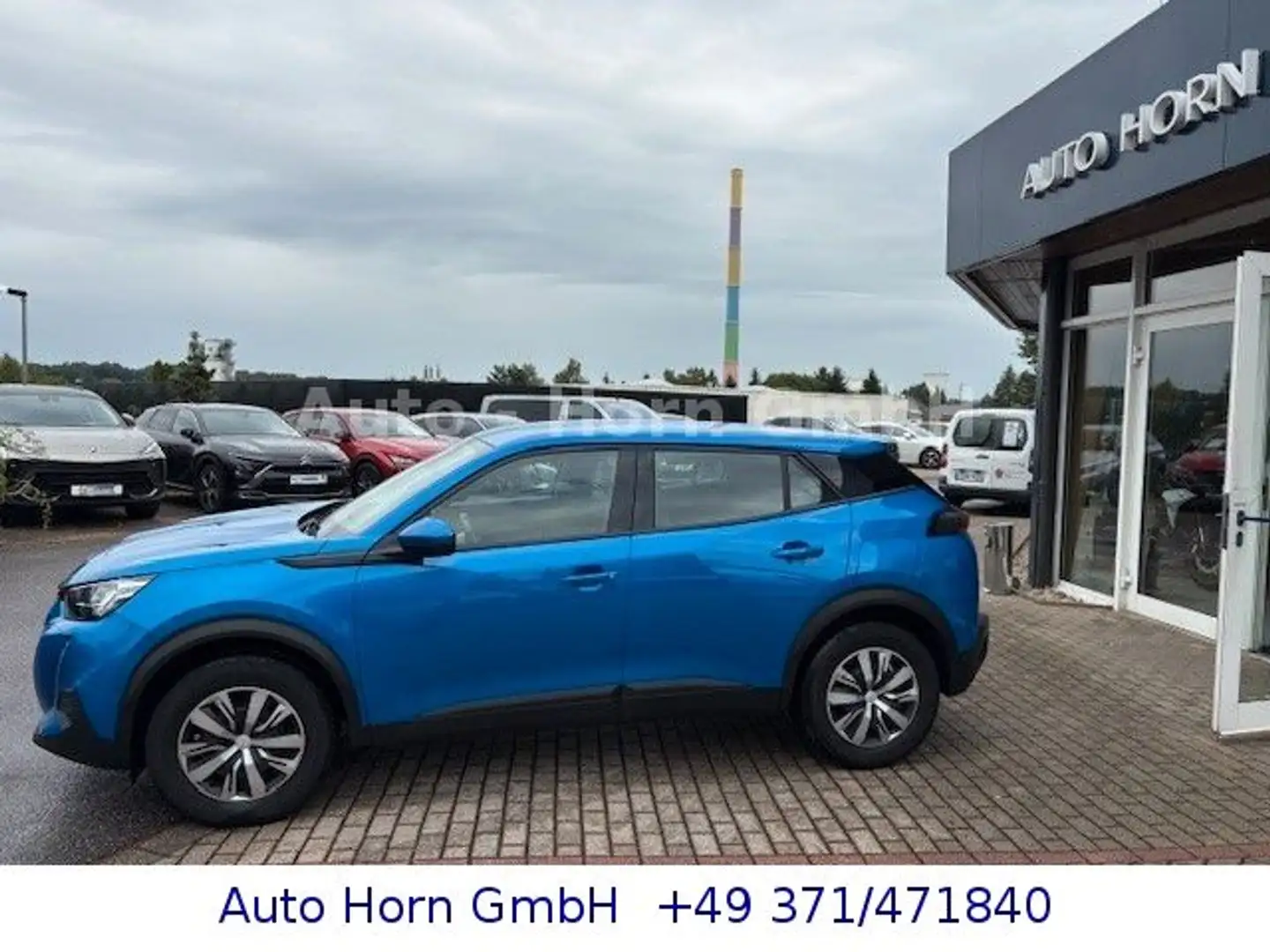 Peugeot 2008 Active Puretech 100 Bleu - 2