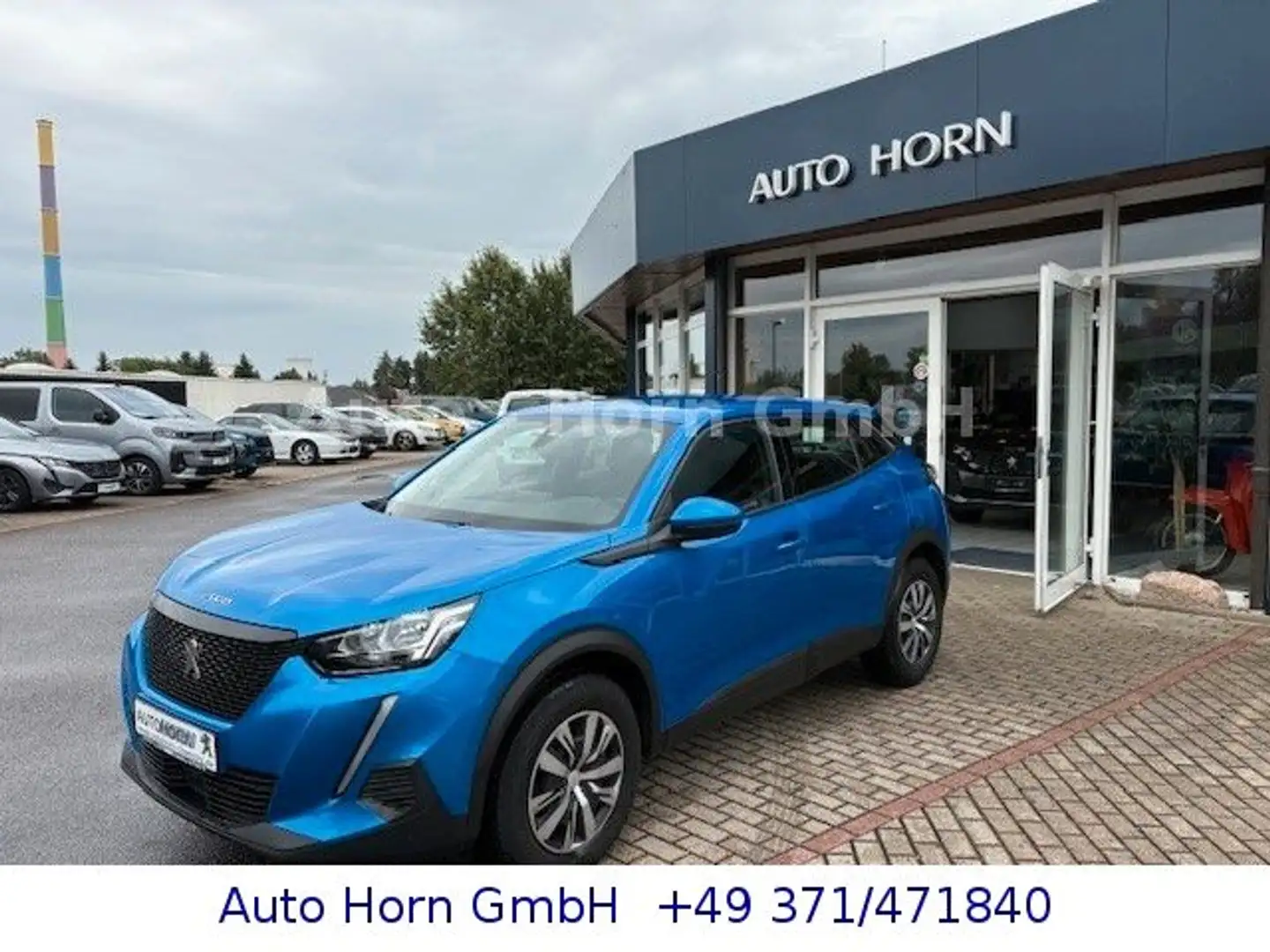 Peugeot 2008 Active Puretech 100 Bleu - 1