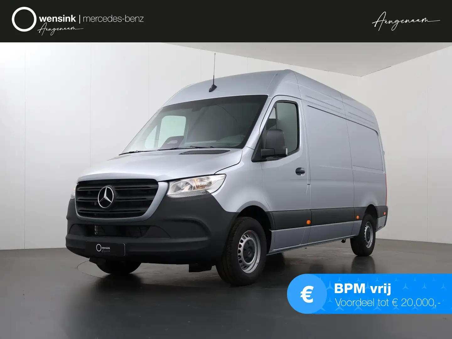 Mercedes-Benz Sprinter 315 CDI GB L2H2 RWD PRO | CAMERA | AUTOMAAT | BANK Grijs - 1