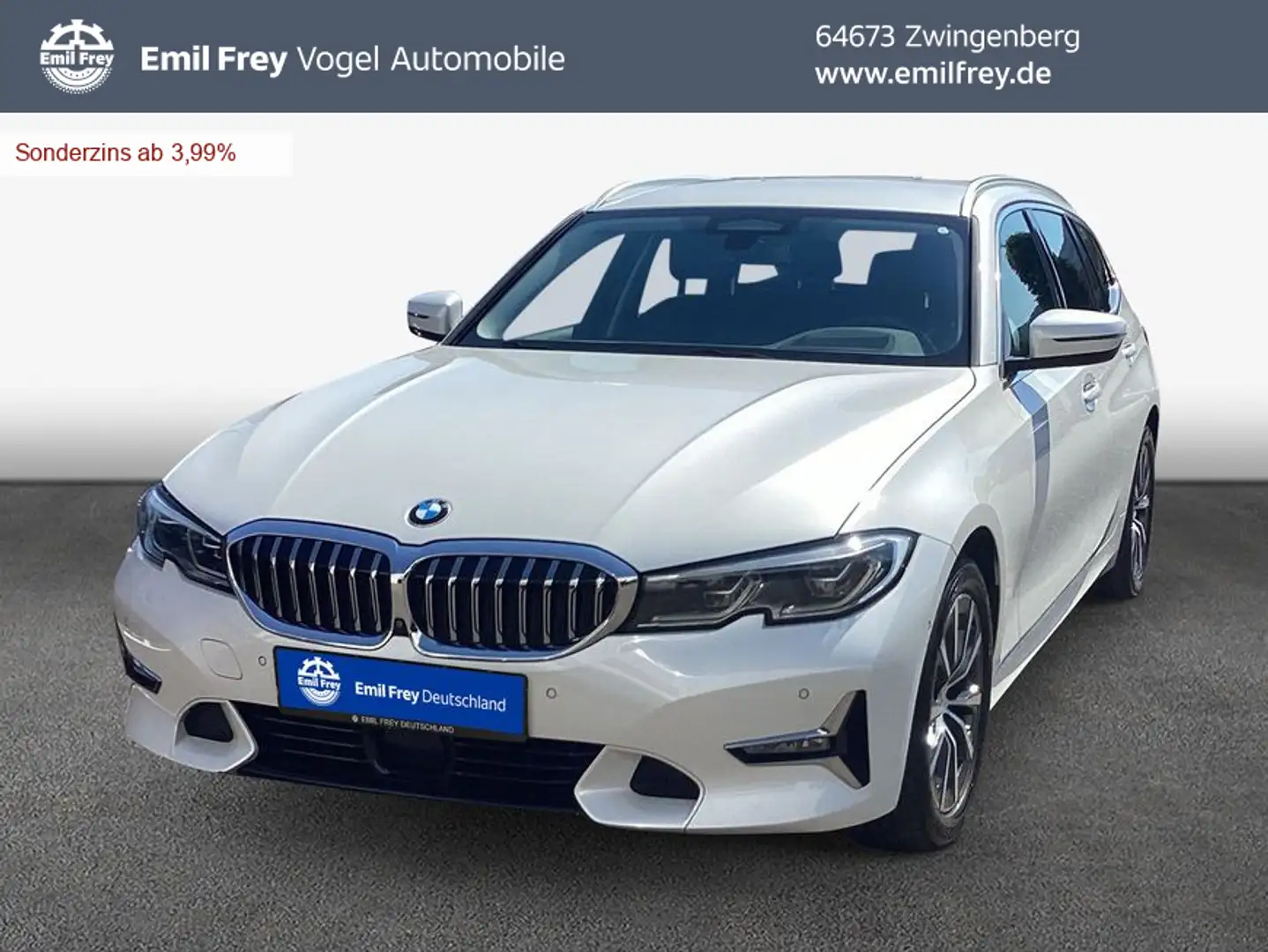 BMW 320 d Touring xDrive Aut. Luxury Line *HuD*AHK*Navi Wit - 1