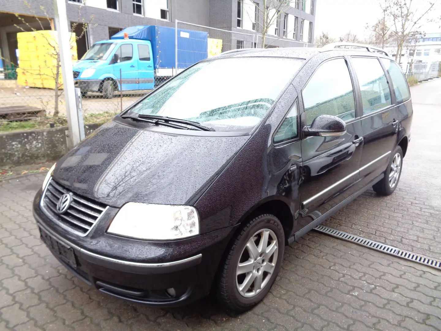 Volkswagen Sharan 2.0 TDI, Klimatr., 2xAlu, 7 Sitze Siyah - 2