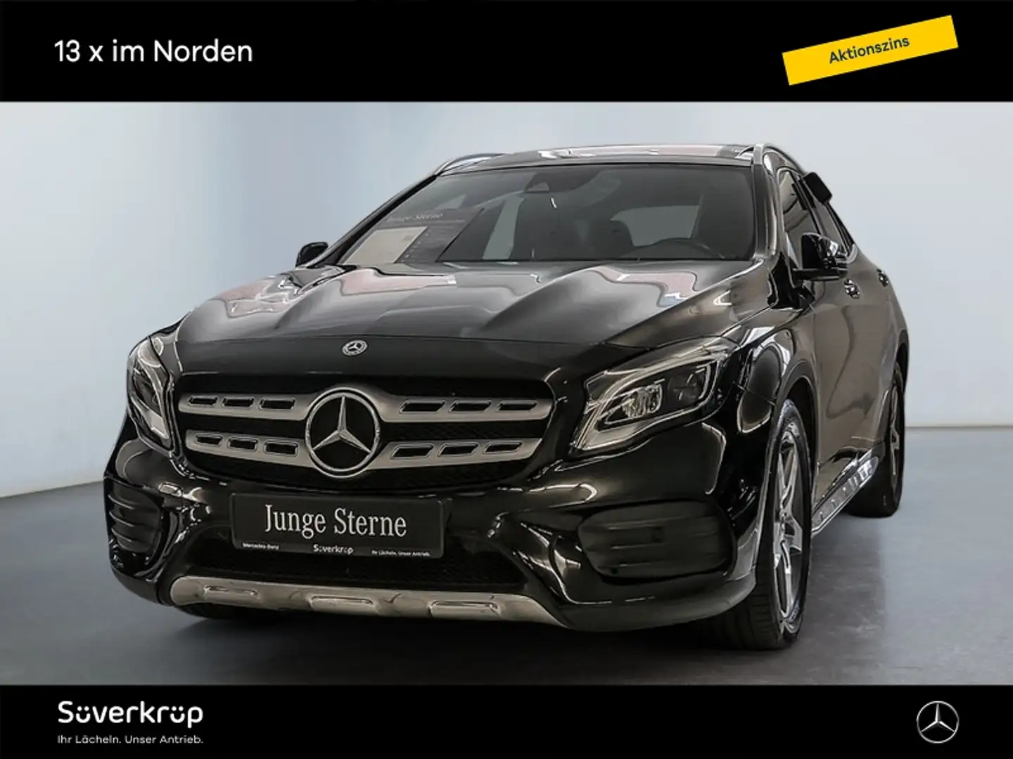 Mercedes-Benz GLA 250 AMG PANO PDC SHD SHZ Schwarz - 1