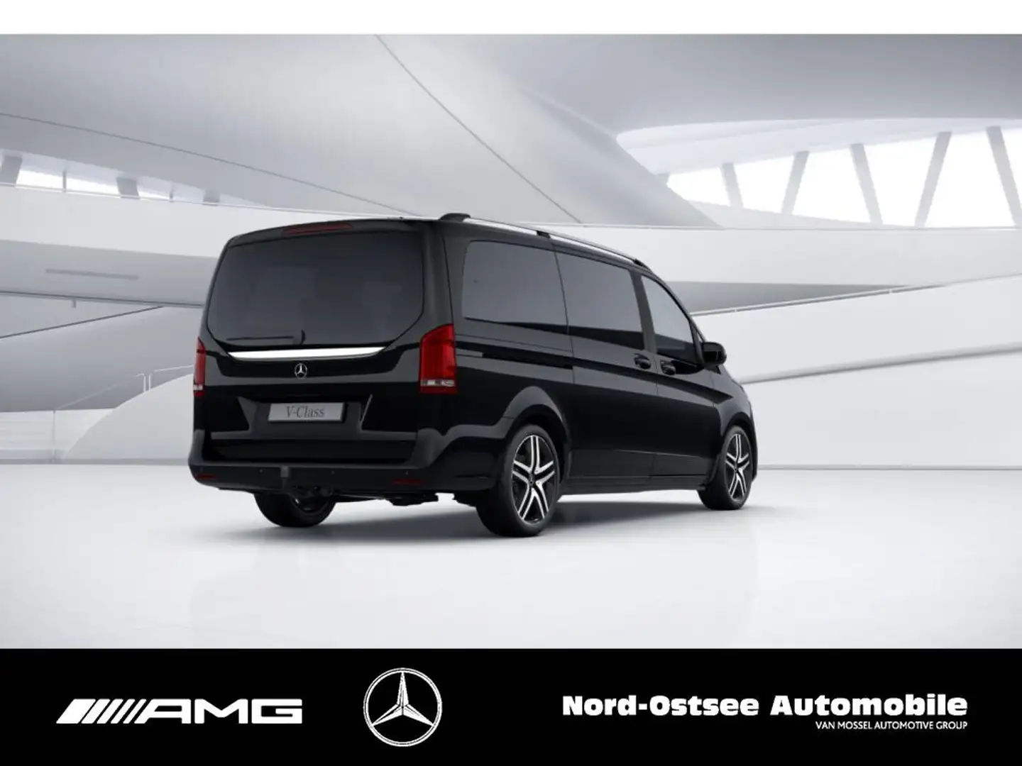 Mercedes-Benz V 250 4MATIC AVANTGARDE xl AHK STDHZG LED 5Sitze Schwarz - 2