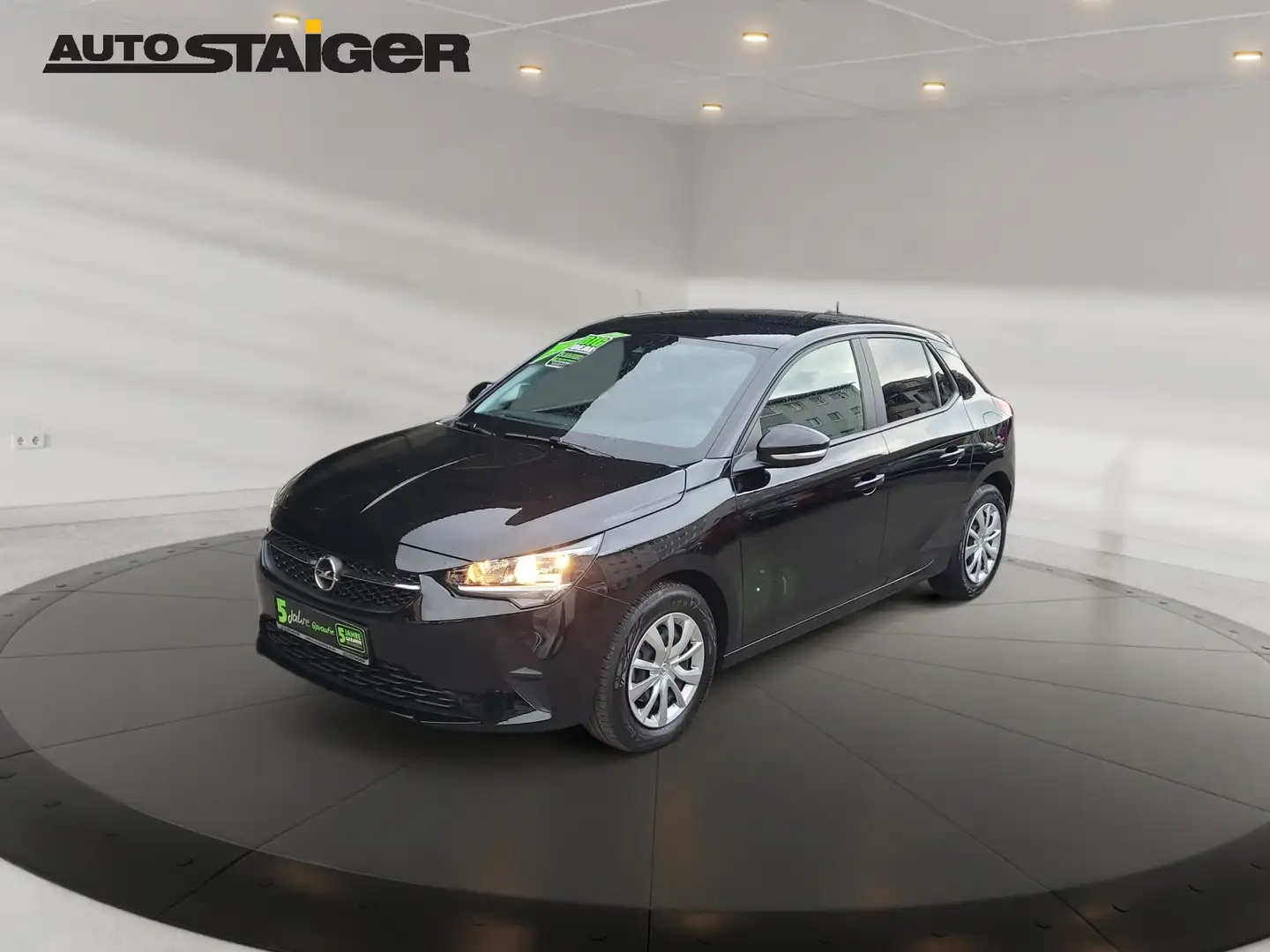 Opel Corsa F 1.2 Edition Navi*Winterpaket*Parksens Zwart - 2