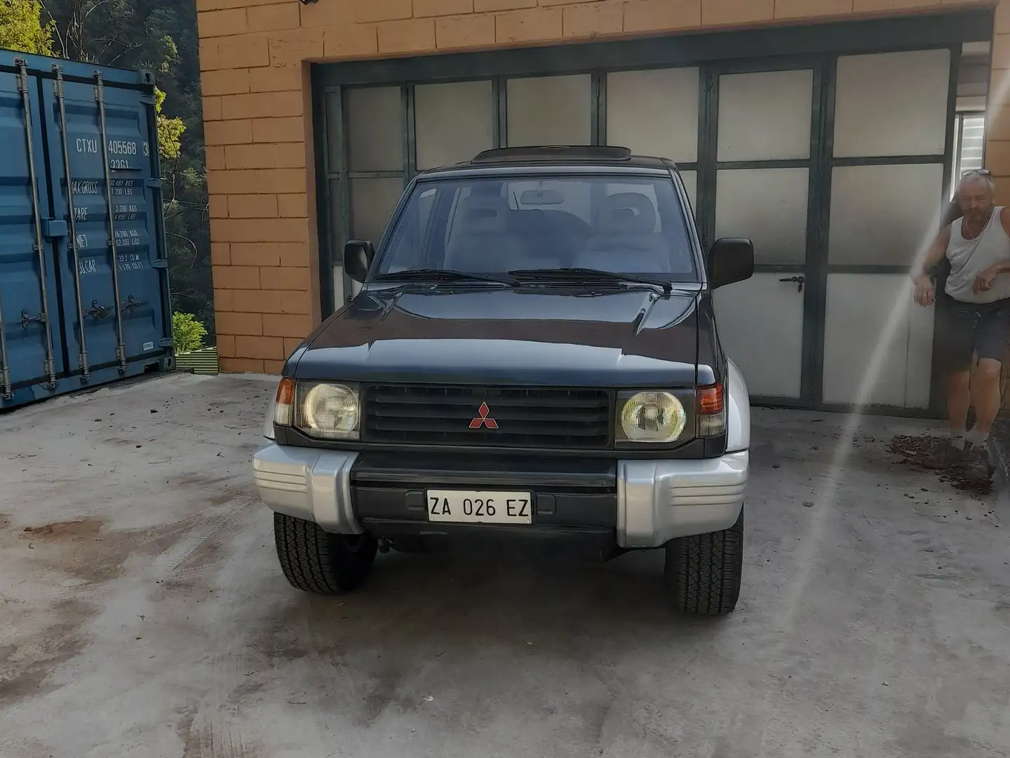 Mitsubishi Pajero Pajero Metal Top 2.5 tdi GL 1993 AUTOVETTURA Verde - 1