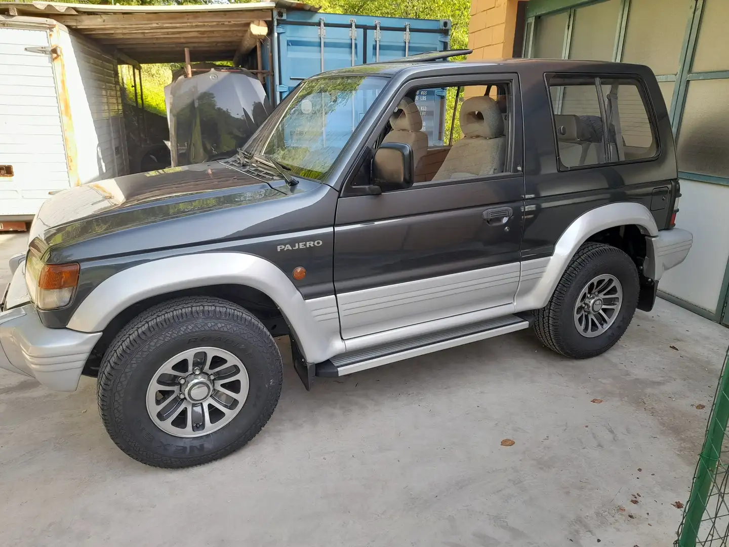 Mitsubishi Pajero Pajero Metal Top 2.5 tdi GL 1993 AUTOVETTURA Verde - 2