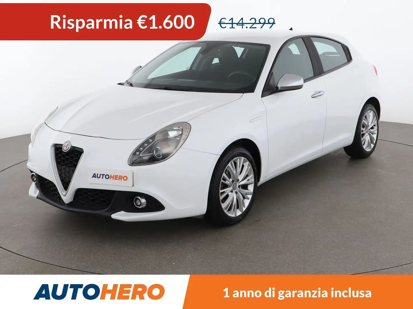 Alfa Romeo Giulietta 1.6 JTD Super 120 CV Blanc - 1