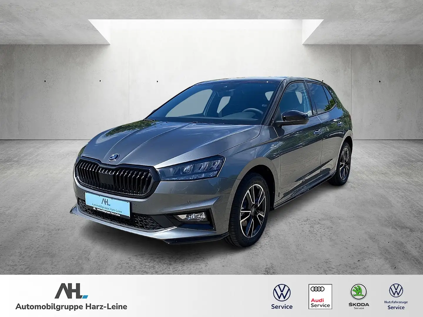 Skoda Fabia 1.0 TSI "Monte Carlo" LED/GRA/RFK/PDC/SMARTLINK Gris - 1