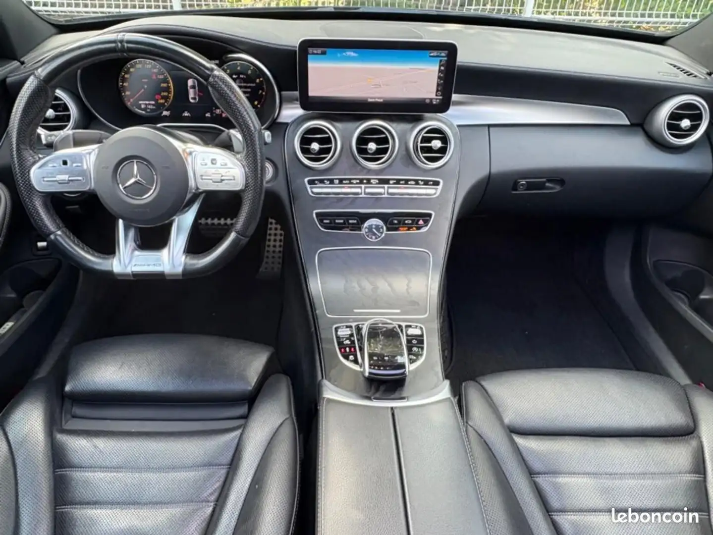 Mercedes-Benz C 43 AMG Mercedes 3.0 43 390ch AMG Toit Ouvrant Sièges chau Noir - 2