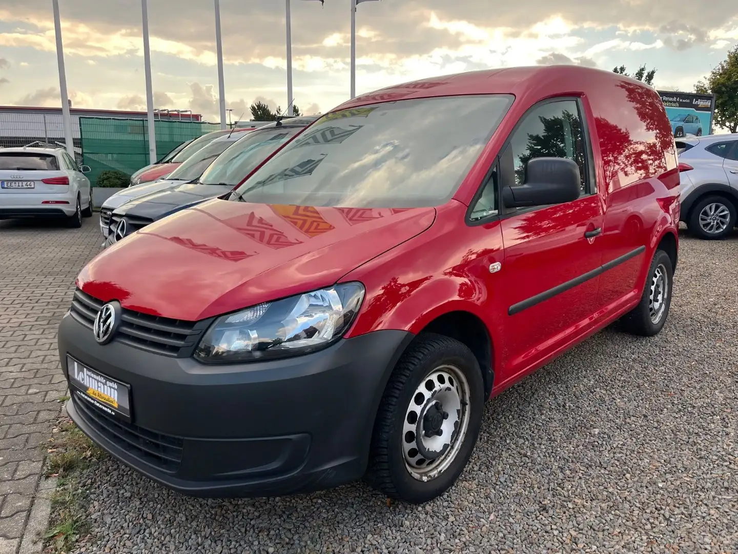 Volkswagen Caddy 1.2 TSI Kasten EcoProfi Rot - 1
