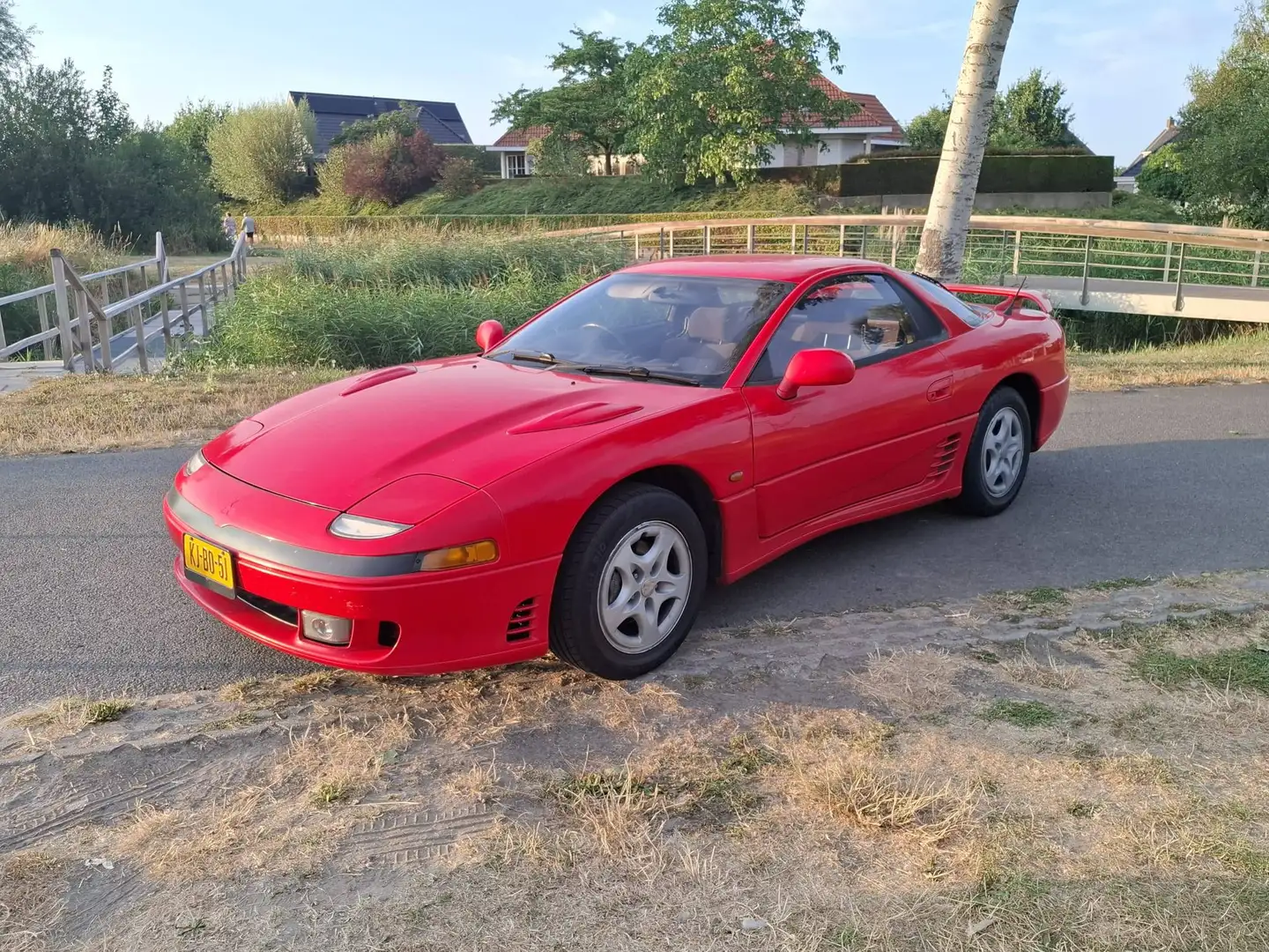 Mitsubishi 3000 GT 1991 JDM GTO N/A 6G72 A/T W4A33 4WD 4WS Rot - 1
